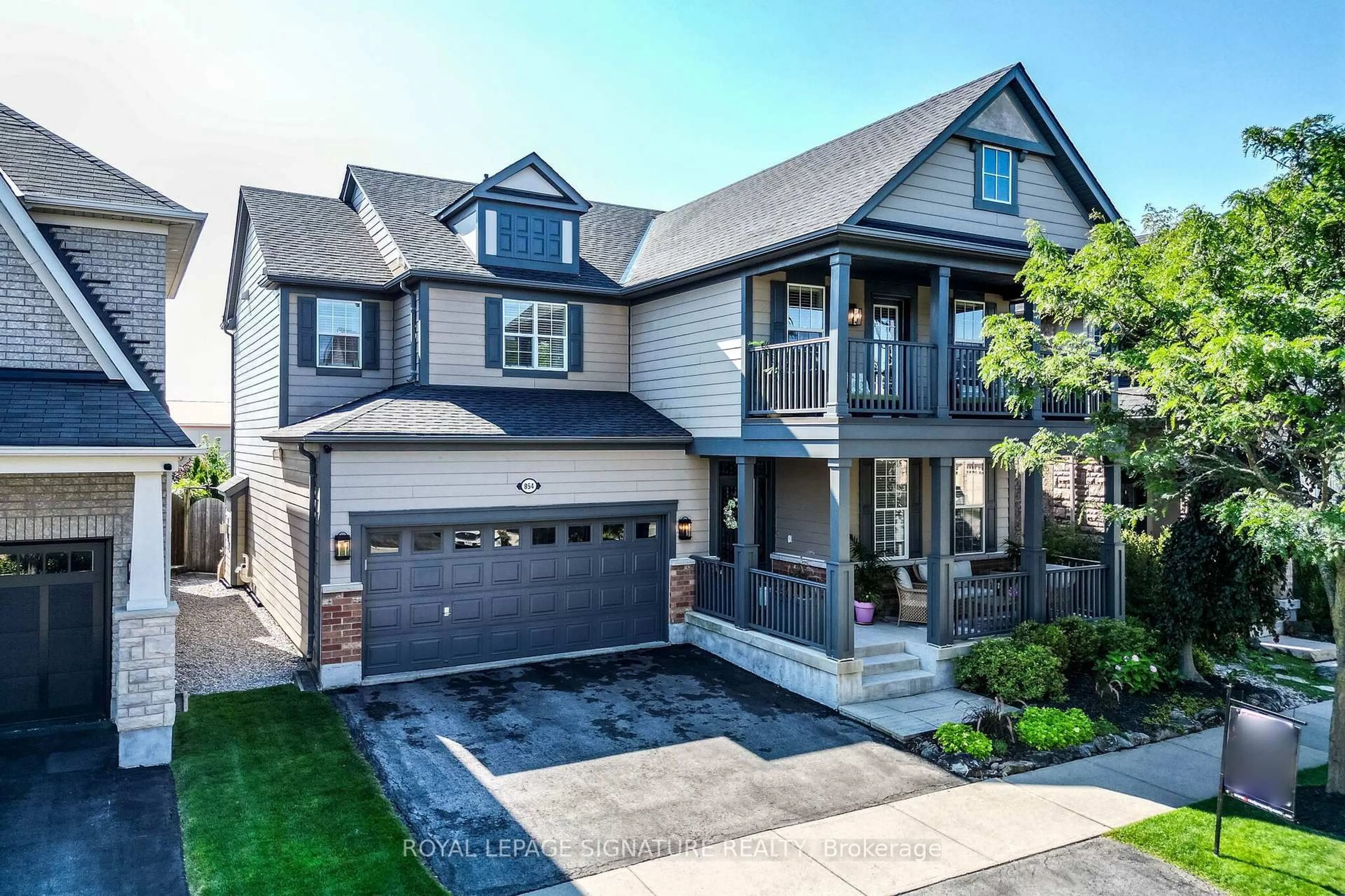 Home with brick exterior material, street for 854 Cousens Terr, Milton Ontario L9T 0E3