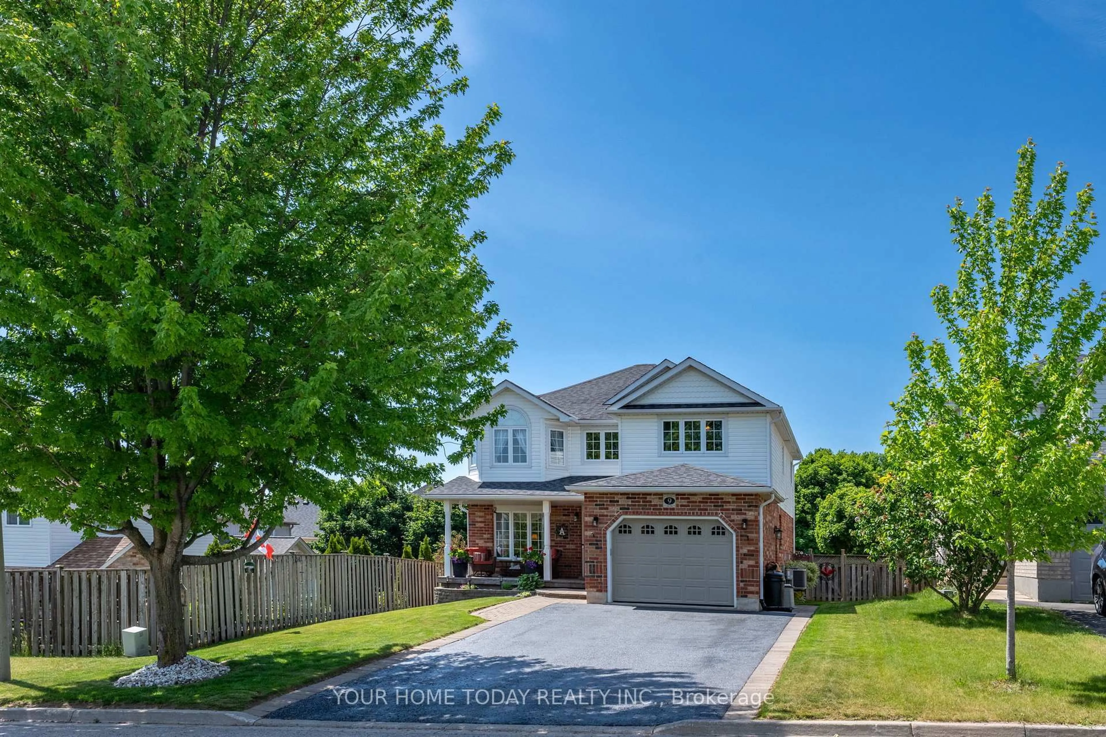 Home with brick exterior material, street for 9 Kenney St, Halton Hills Ontario L7J 3B2