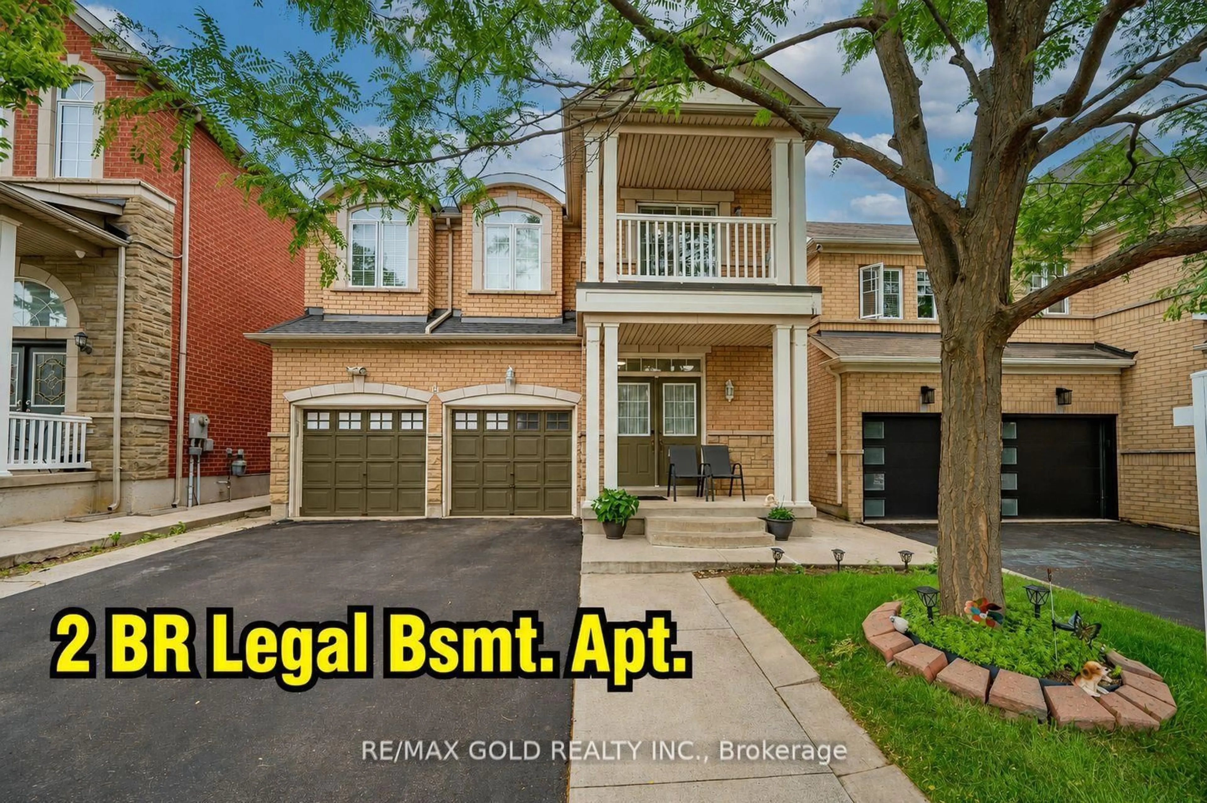 Home with brick exterior material, street for 14 Maddybeth Cres, Brampton Ontario L6Y 5R7