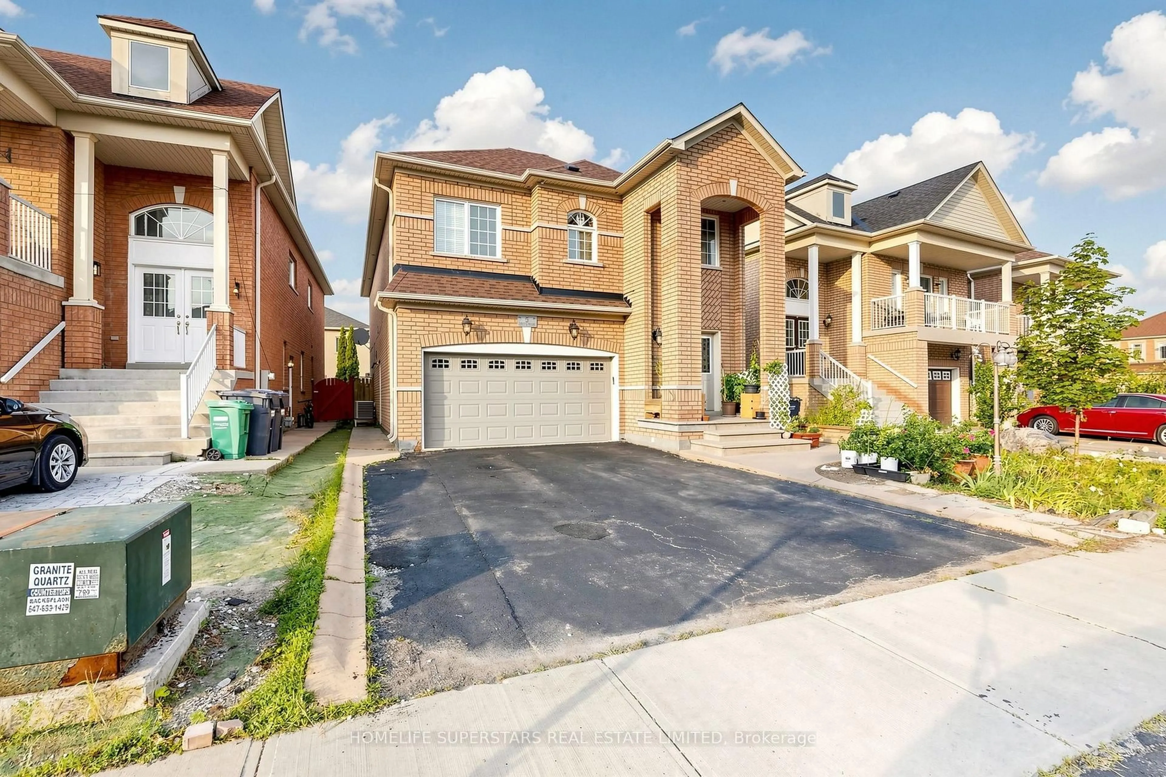 Home with brick exterior material, street for 5 Savita Rd, Brampton Ontario L7A 3T2