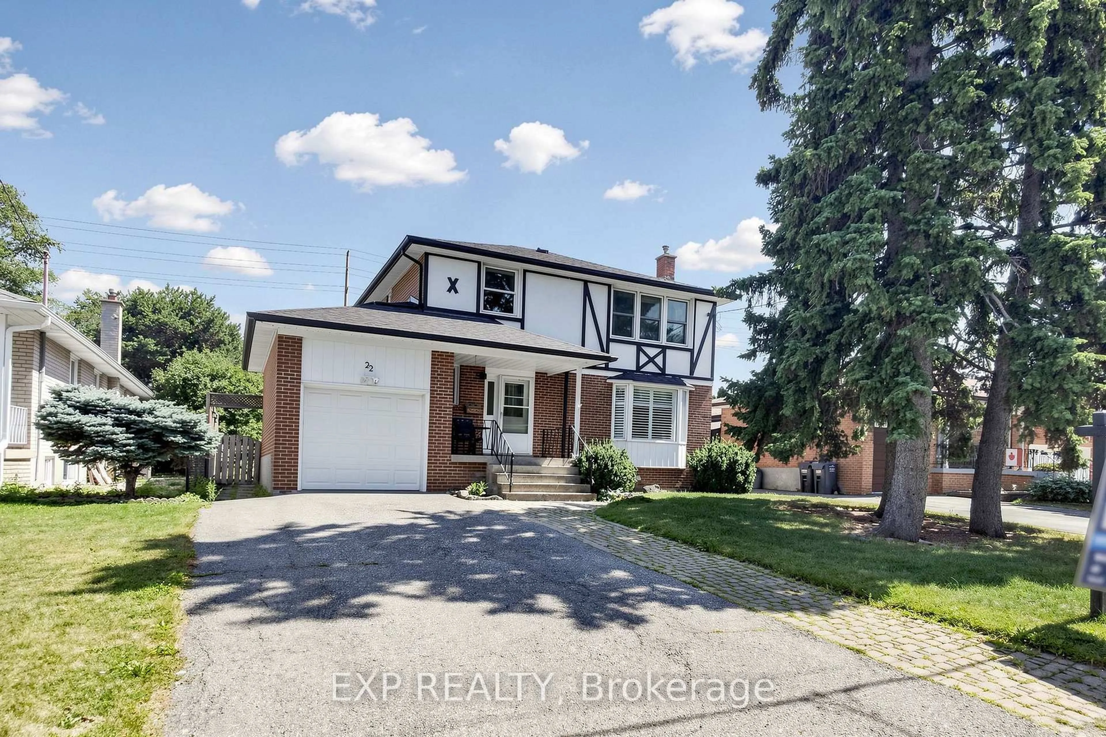 Home with brick exterior material, street for 22 Chestnut Ave, Brampton Ontario L6X 2A5