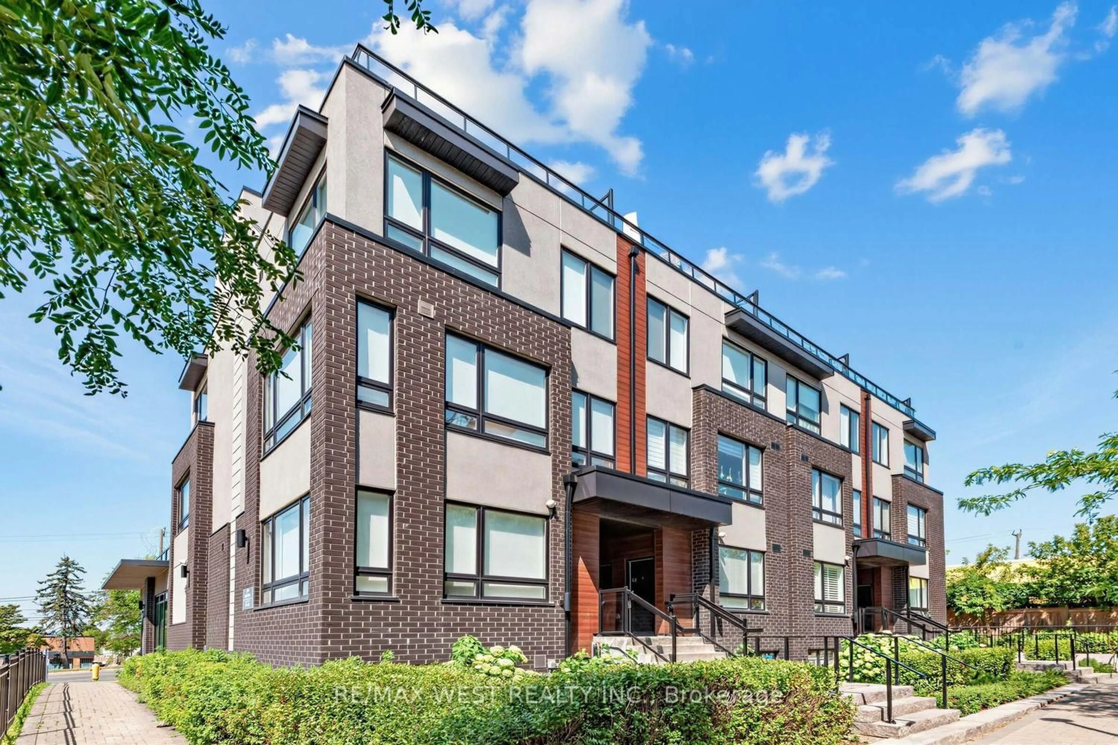 Home with brick exterior material, building for 1150 Briar Hill Ave #303, Toronto Ontario M6B 0A9