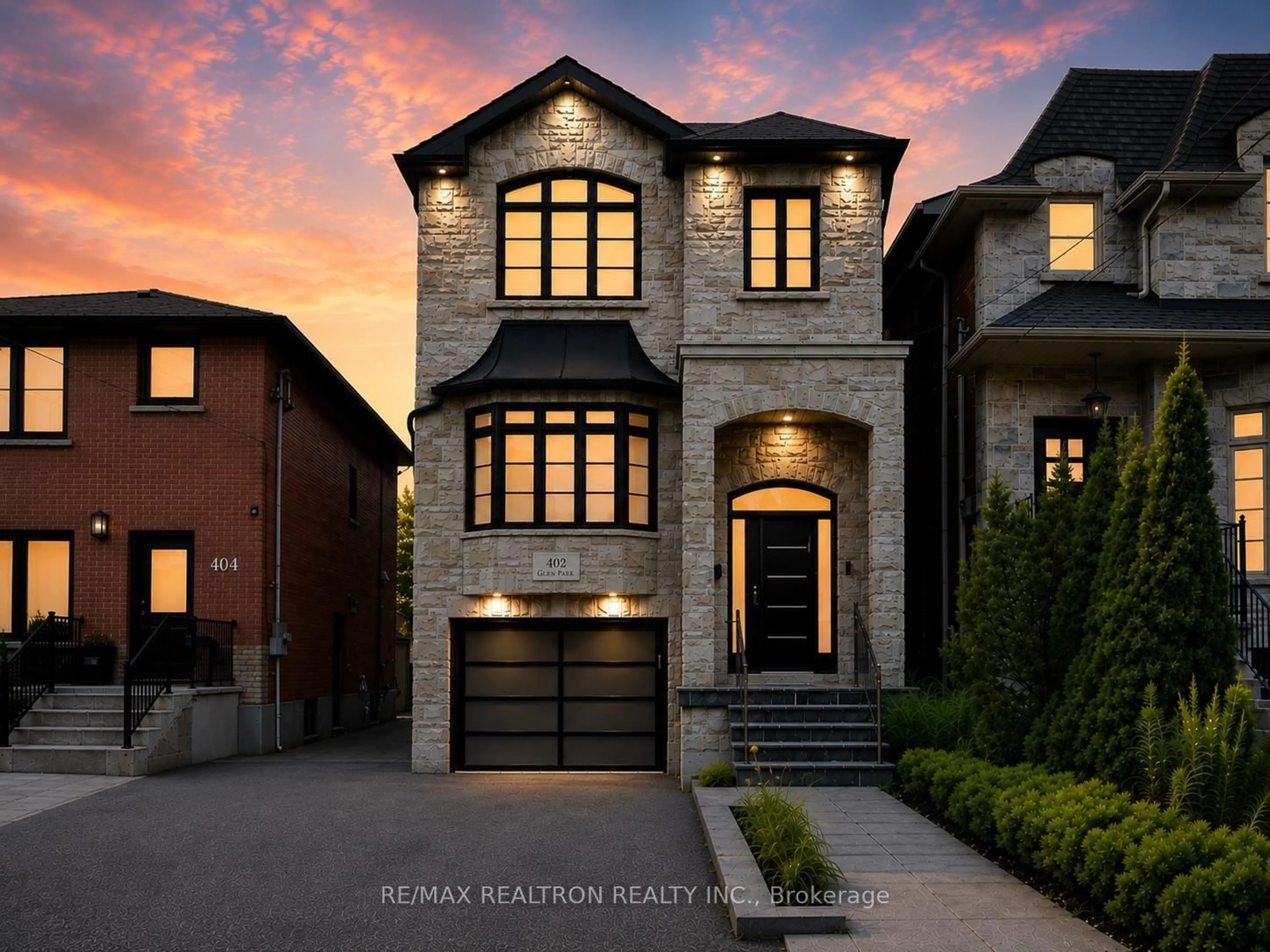 Home with brick exterior material, street for 402 Glen Park Ave, Toronto Ontario M6B 2E5
