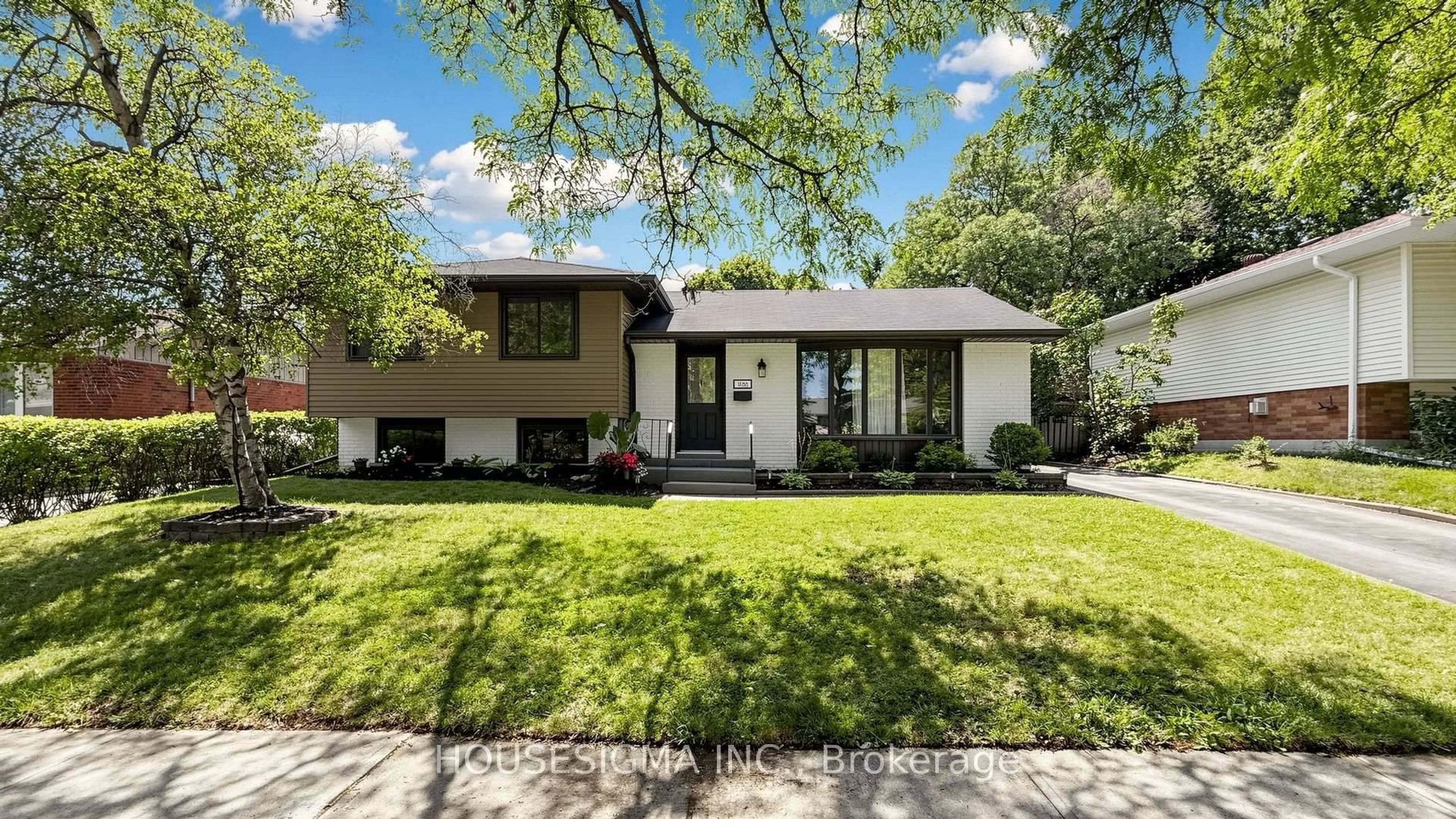 Home with brick exterior material, street for 1486 Barker Ave, Burlington Ontario L7P 2R4
