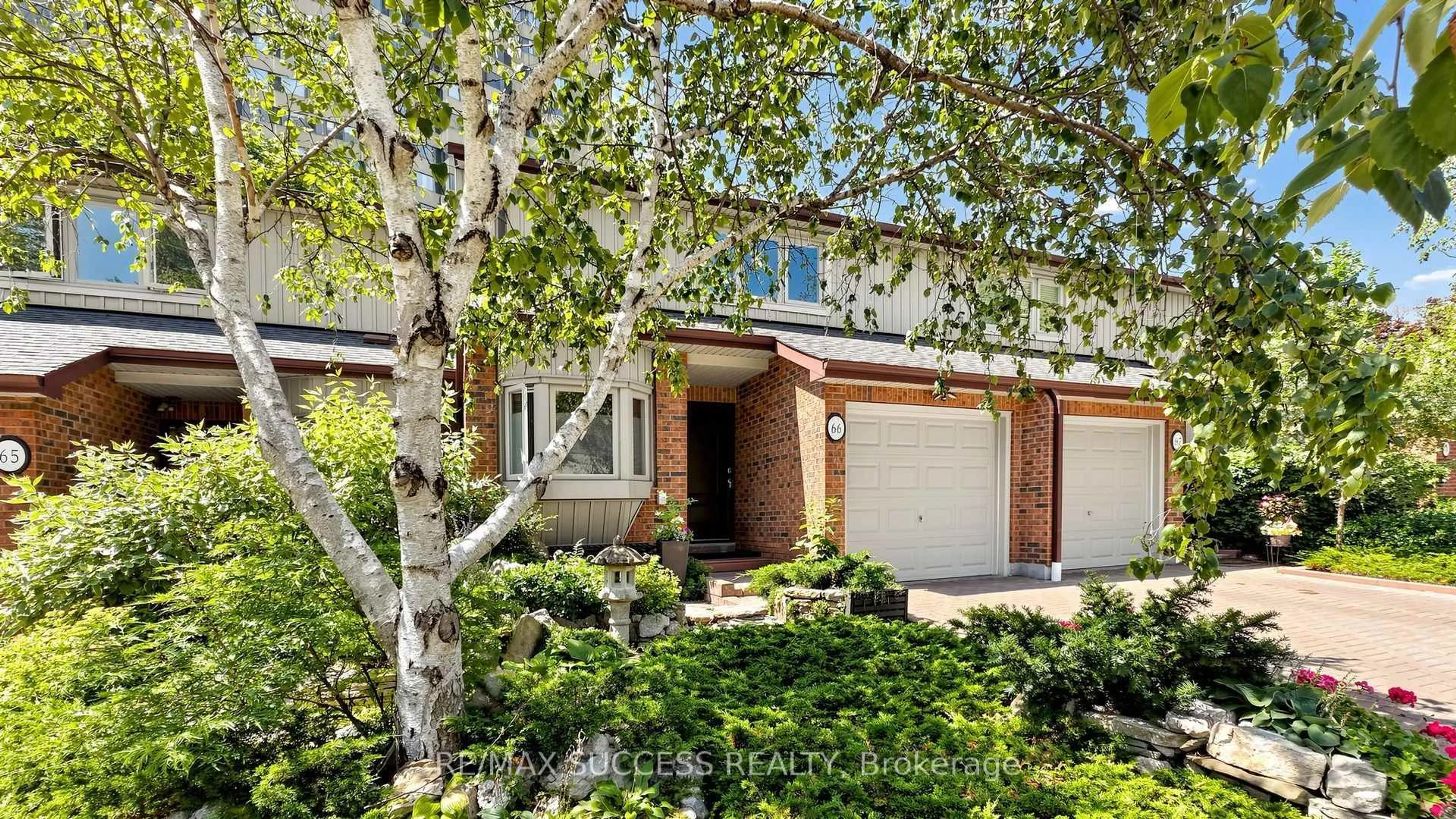 Home with brick exterior material, street for 1200 Walden Circ #66, Mississauga Ontario L5J 4J9