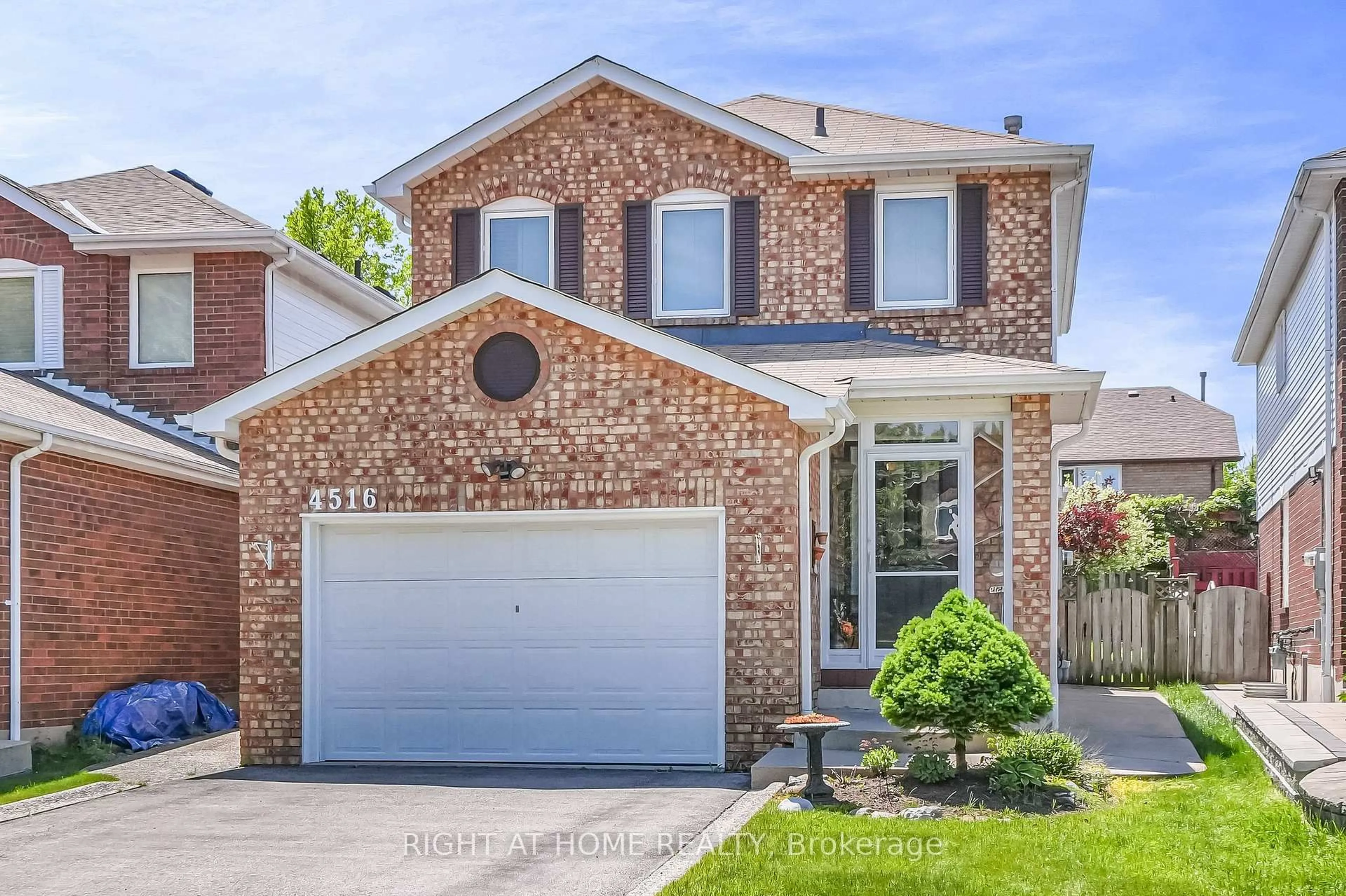 Home with brick exterior material, street for 4516 Donegal Dr, Mississauga Ontario L5M 4G9