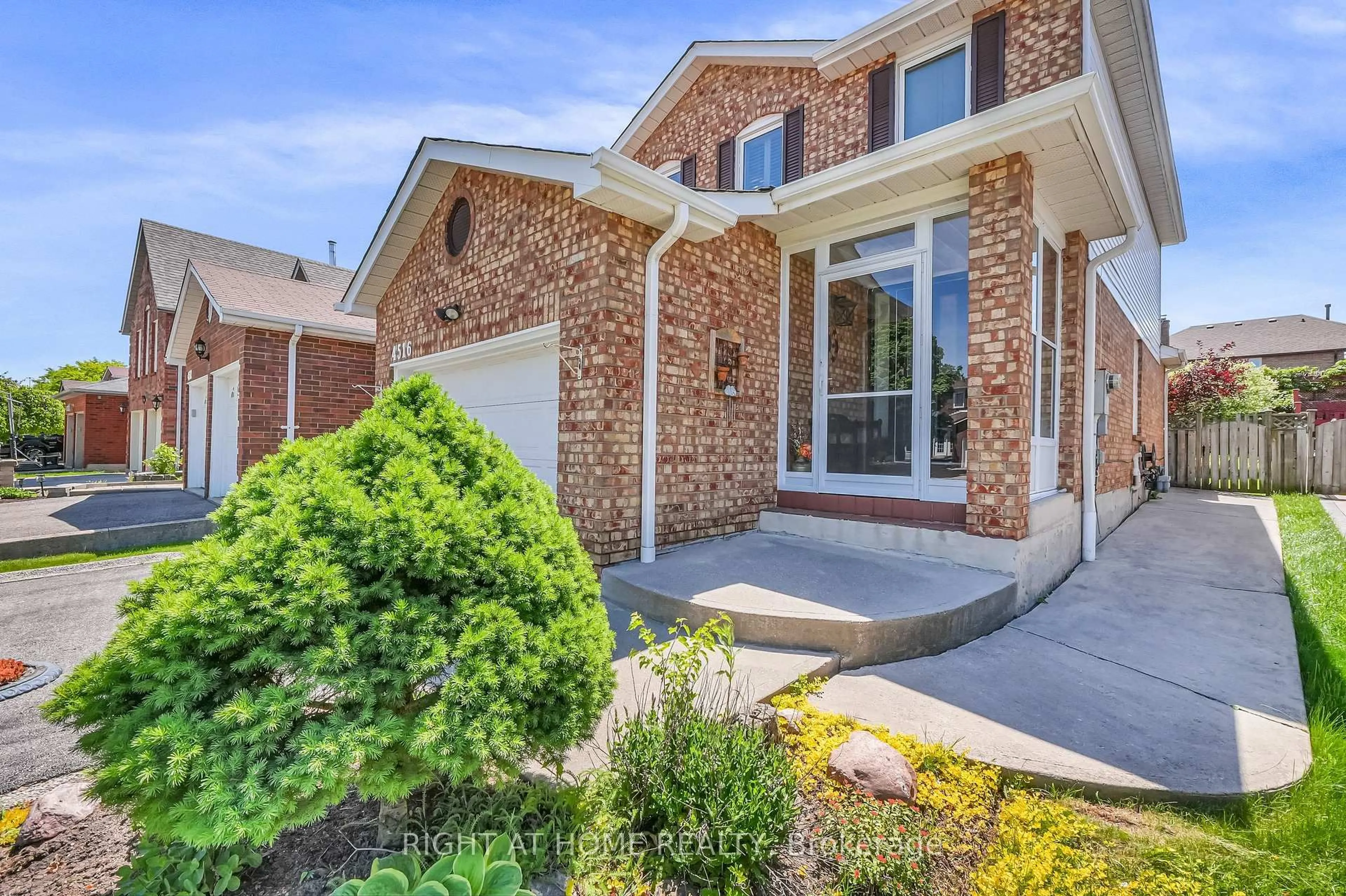 Home with brick exterior material, street for 4516 Donegal Dr, Mississauga Ontario L5M 4G9