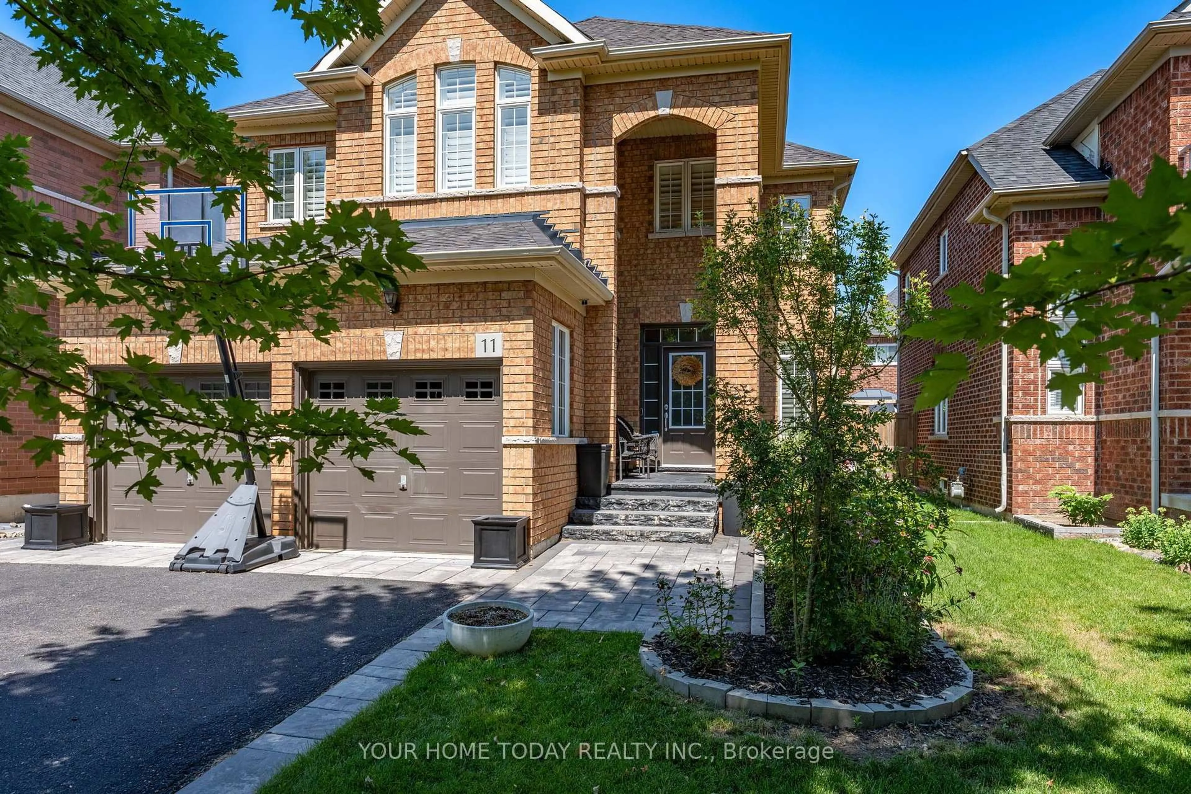 Home with brick exterior material, street for 11 Orchid Ave, Halton Hills Ontario L7G 6L7