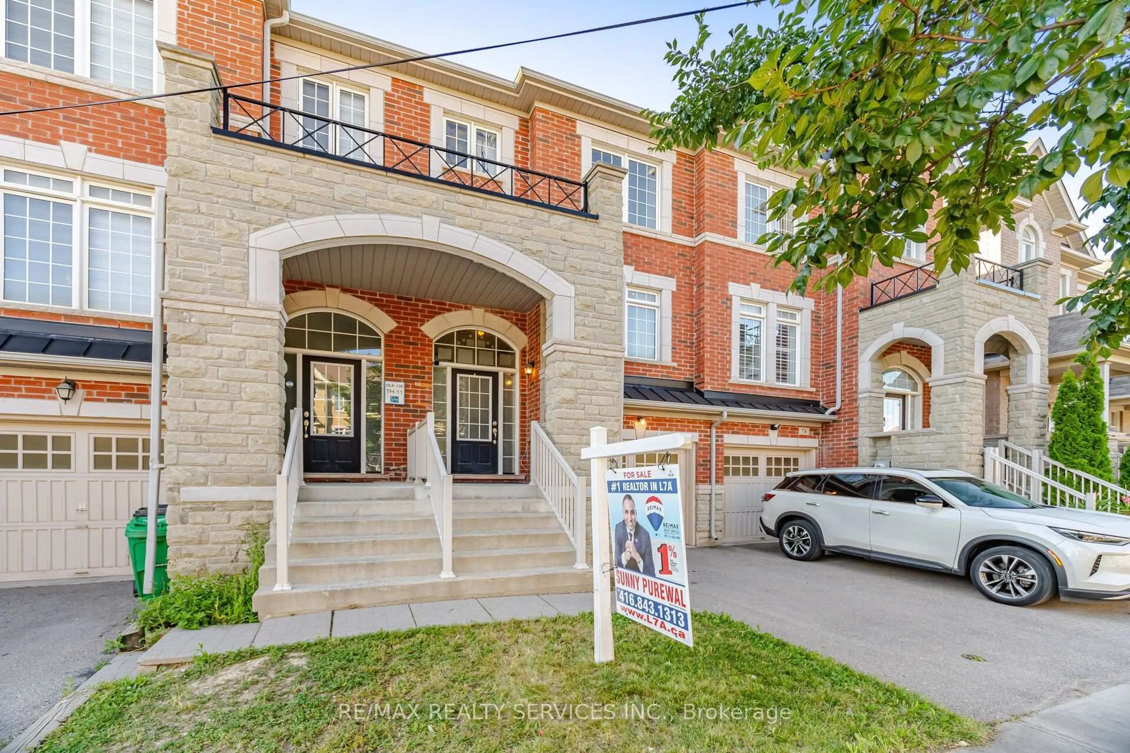 Home with brick exterior material, street for 72 Rockman Cres, Brampton Ontario L7A 3Z9