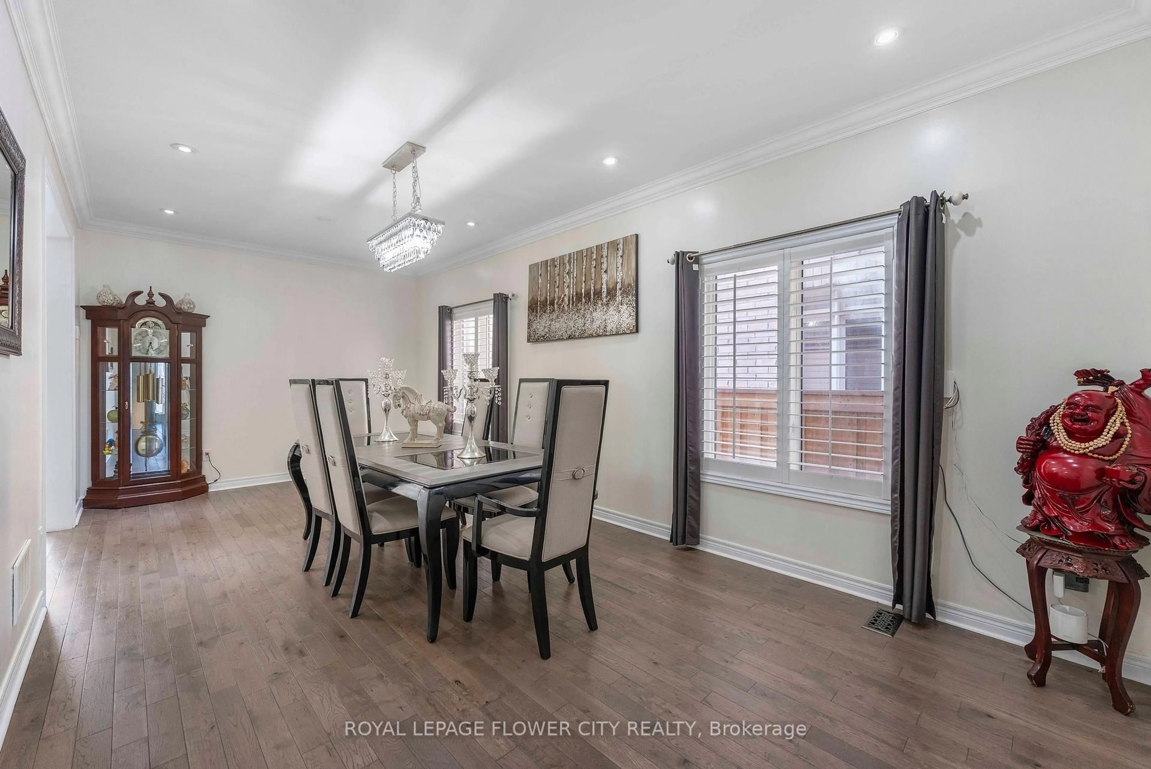 Dining room, wood/laminate floor for 15127 Danby Rd, Halton Hills Ontario L7G 0A6