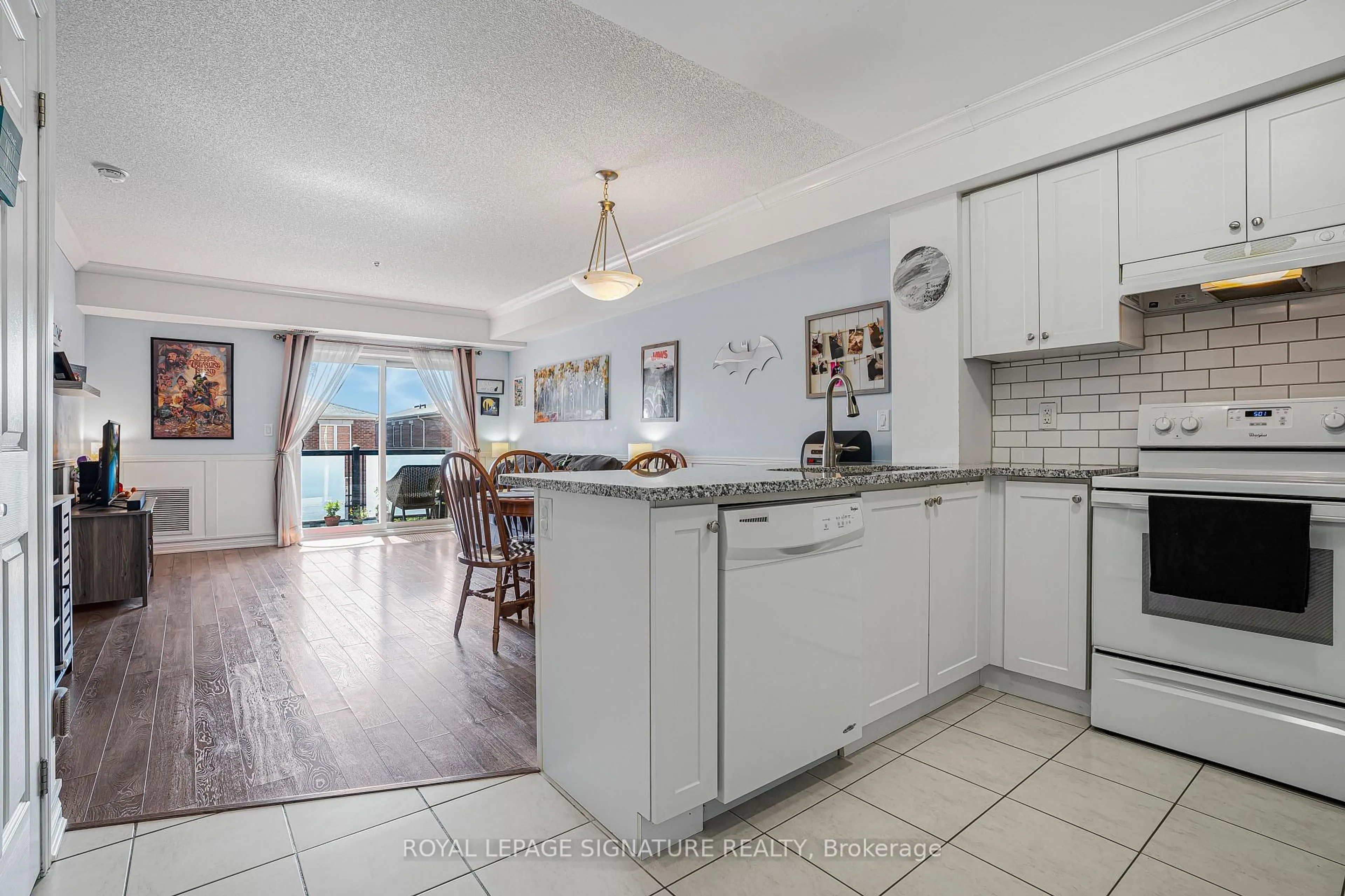 Open concept kitchen, unknown for 70 Baycliffe Cres #312, Brampton Ontario L7A 0Z5