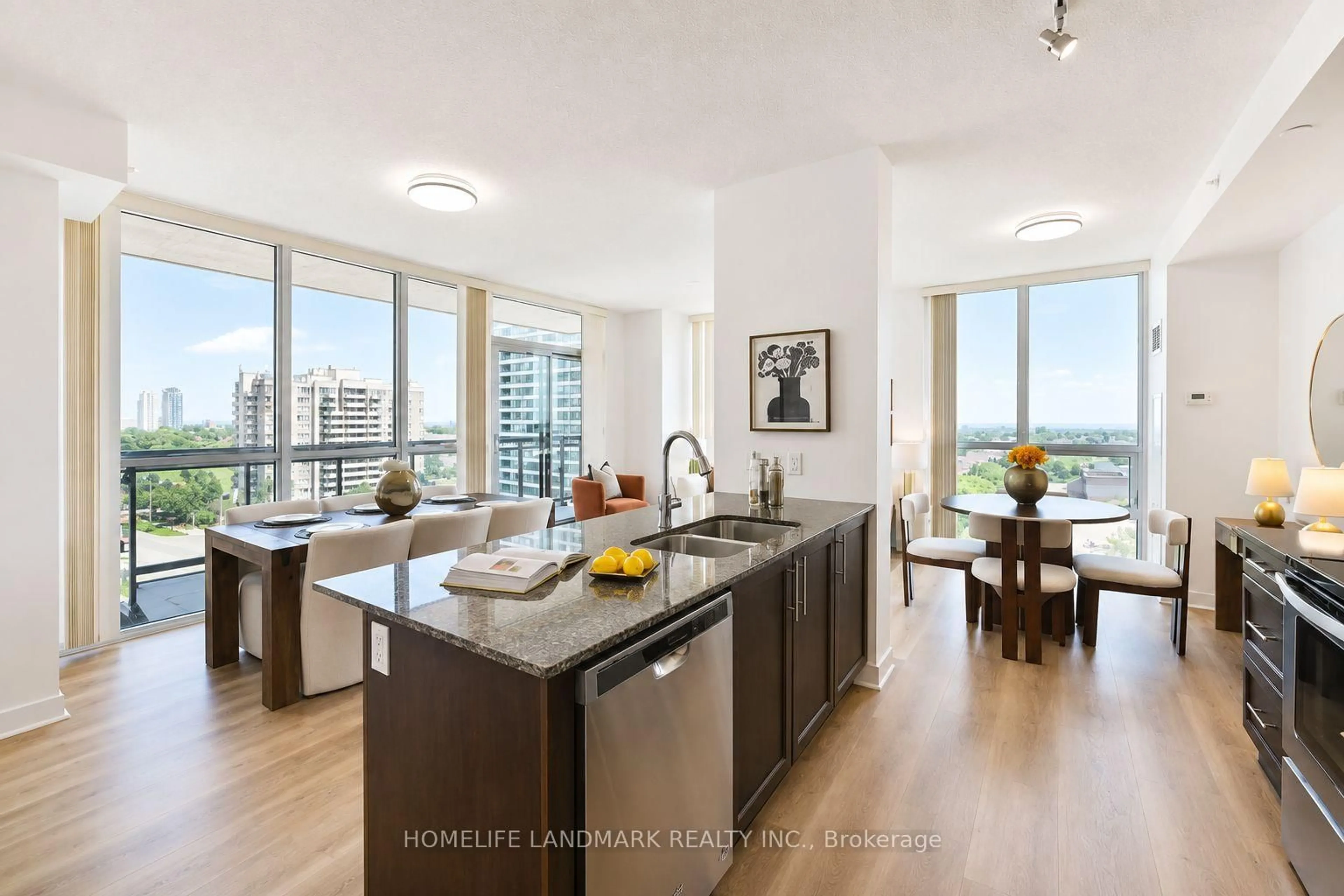 Open concept kitchen, unknown for 3975 Grand Park Dr #702, Mississauga Ontario L5B 0K4