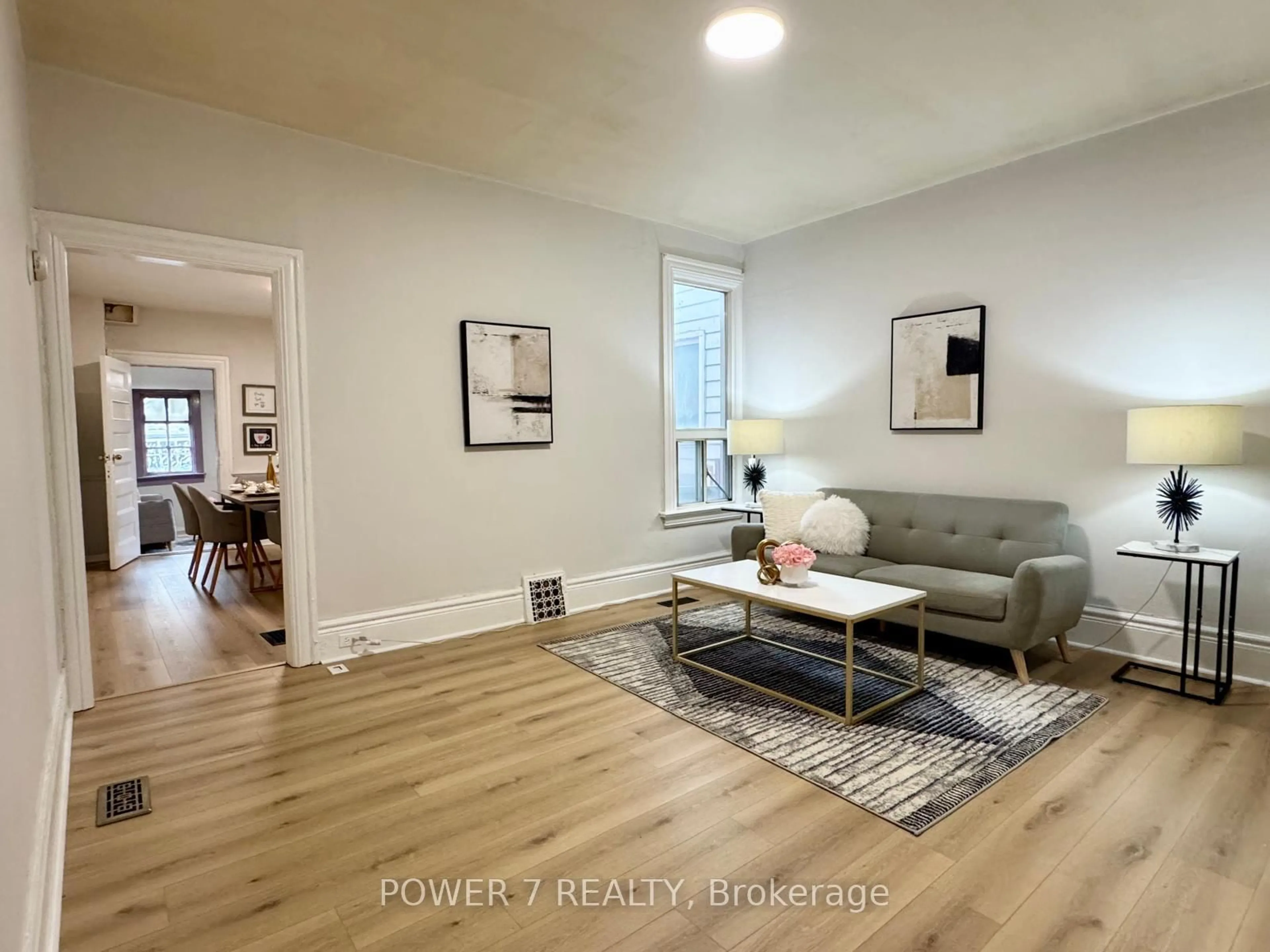 Living room with furniture, unknown for 810 Ossington Ave, Toronto Ontario M6G 3V1