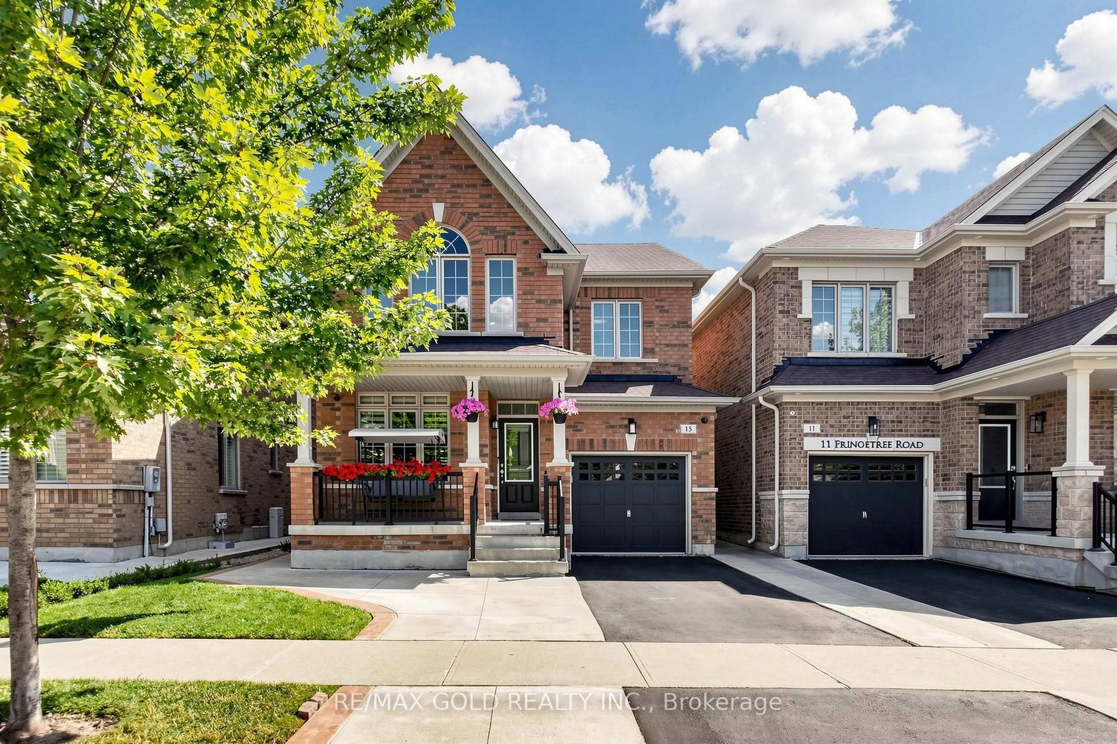 Home with brick exterior material, street for 13 Fringetree Rd, Brampton Ontario L6R 3V8