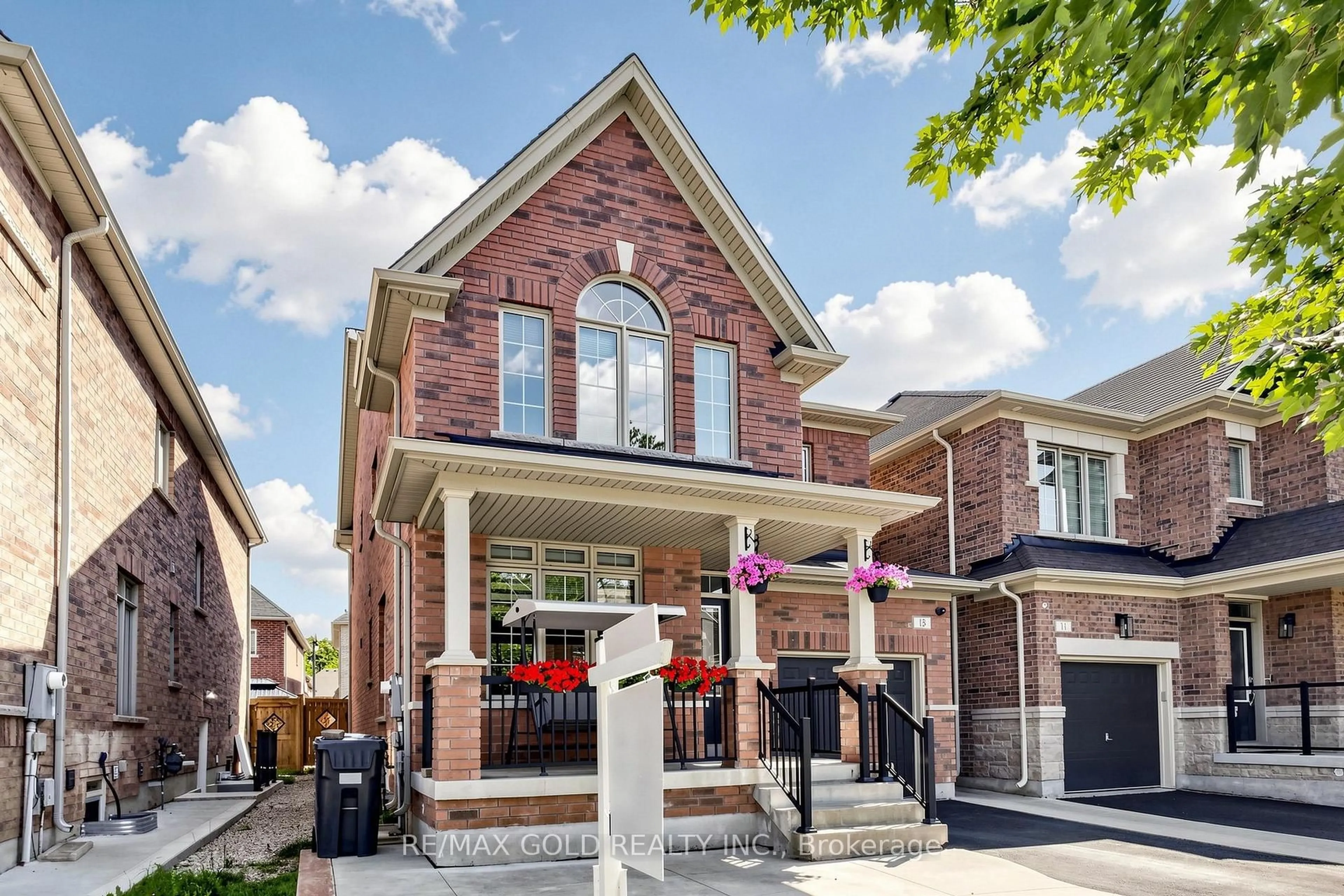 Home with brick exterior material, street for 13 Fringetree Rd, Brampton Ontario L6R 3V8