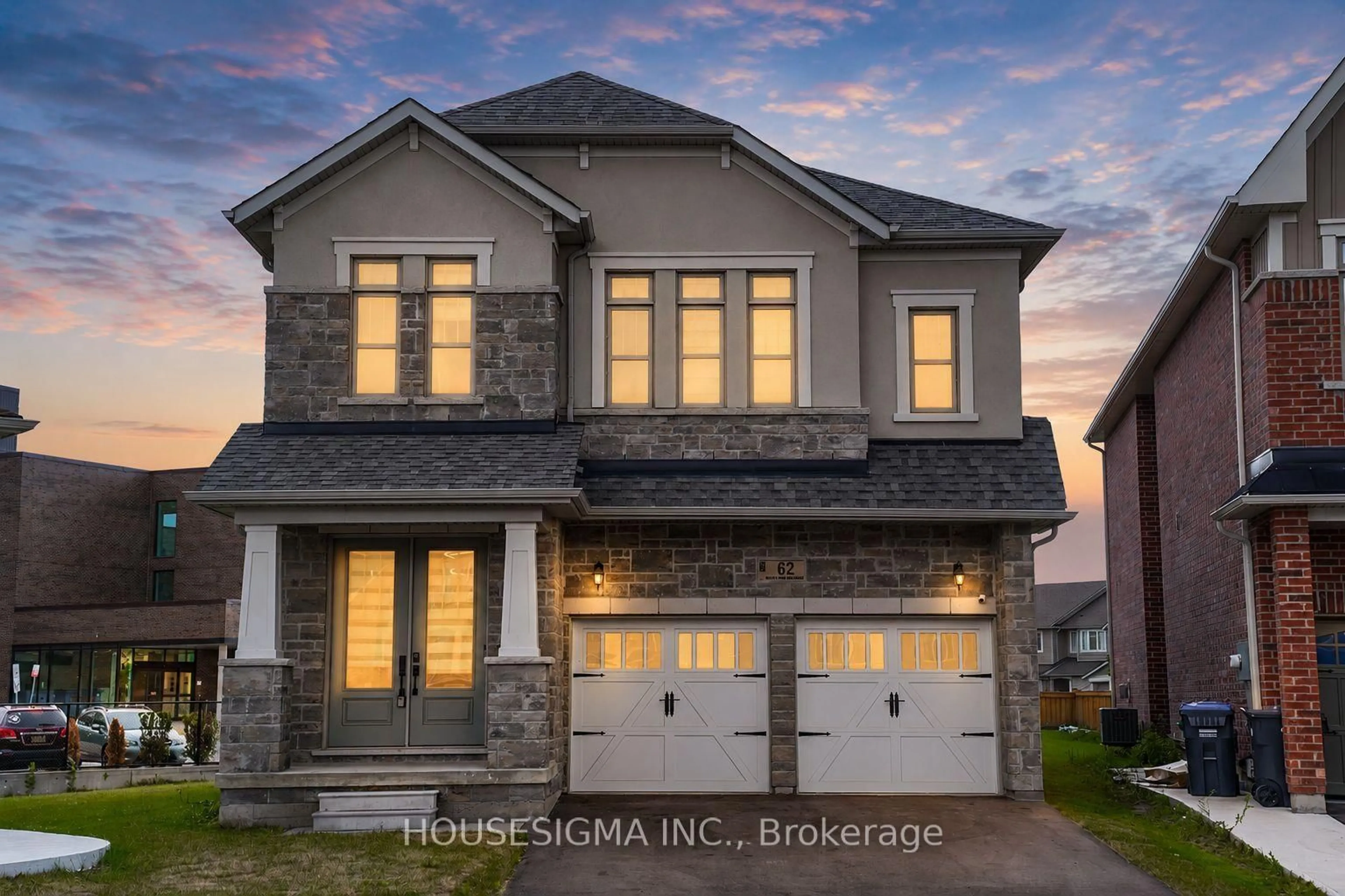 Home with brick exterior material, street for 62 Royal Fern Cres, Caledon Ontario L7C 4H1