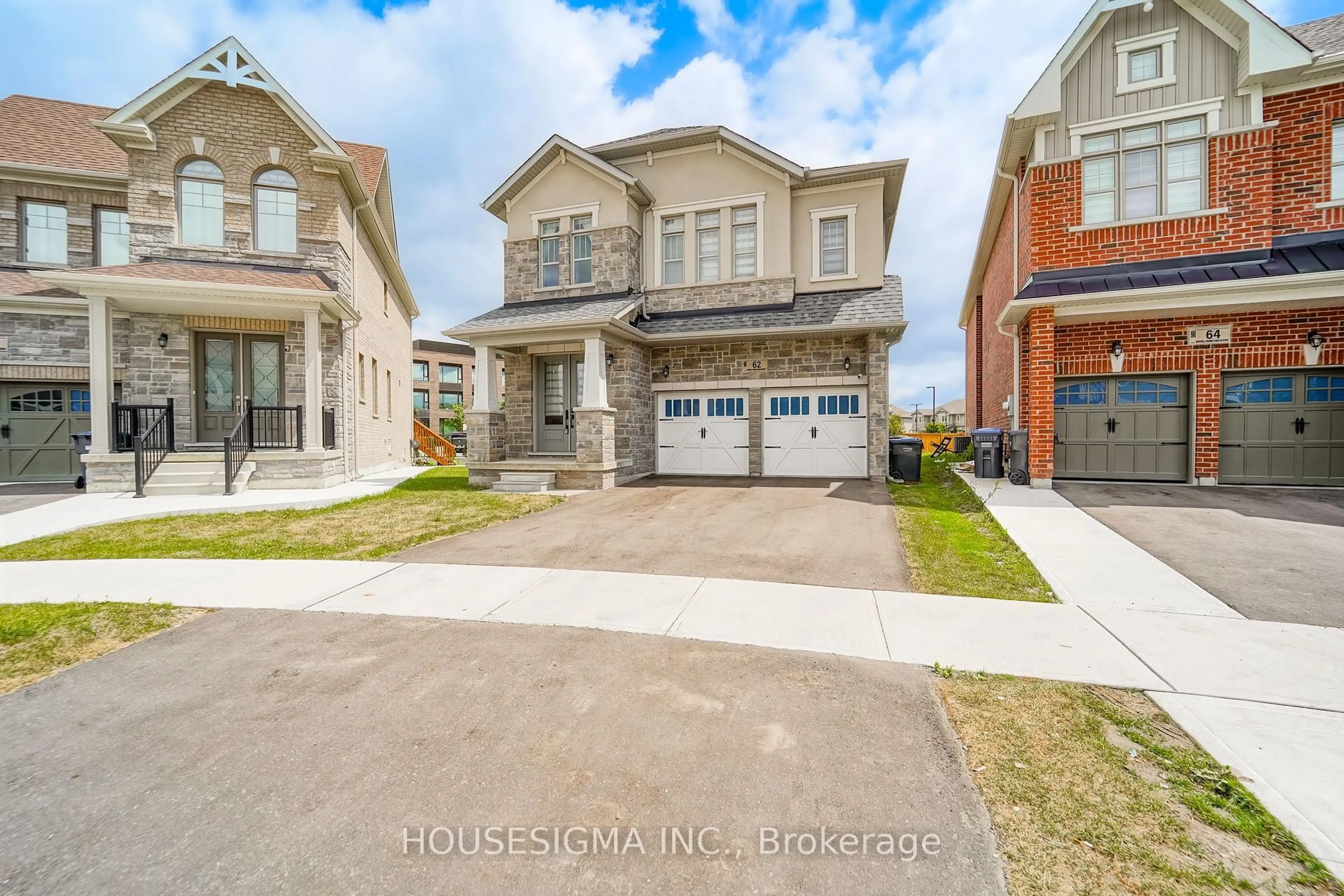 Home with brick exterior material, street for 62 Royal Fern Cres, Caledon Ontario L7C 4H1
