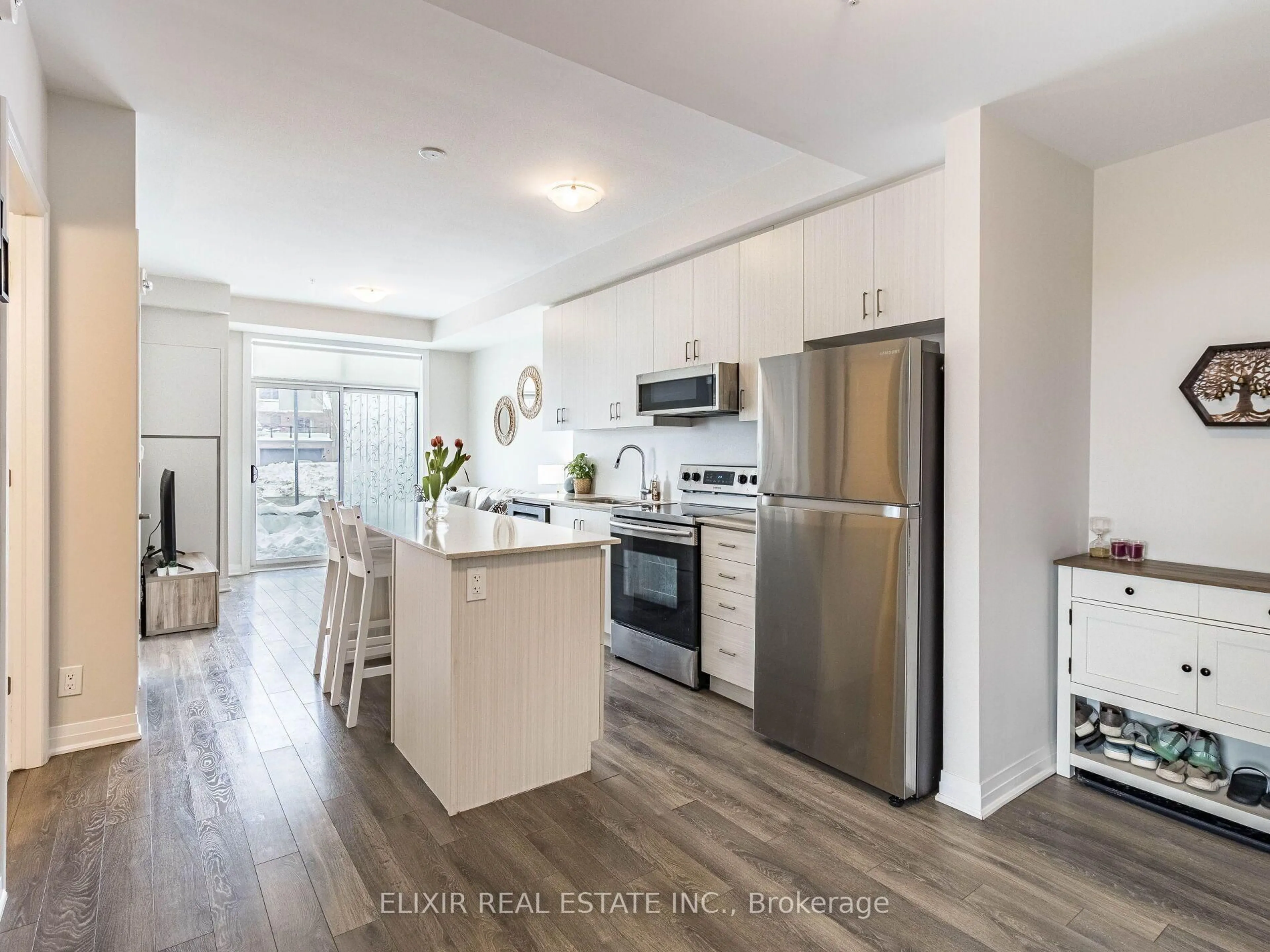 Open concept kitchen, unknown for 1105 Leger Way #129, Milton Ontario L9E 1K7
