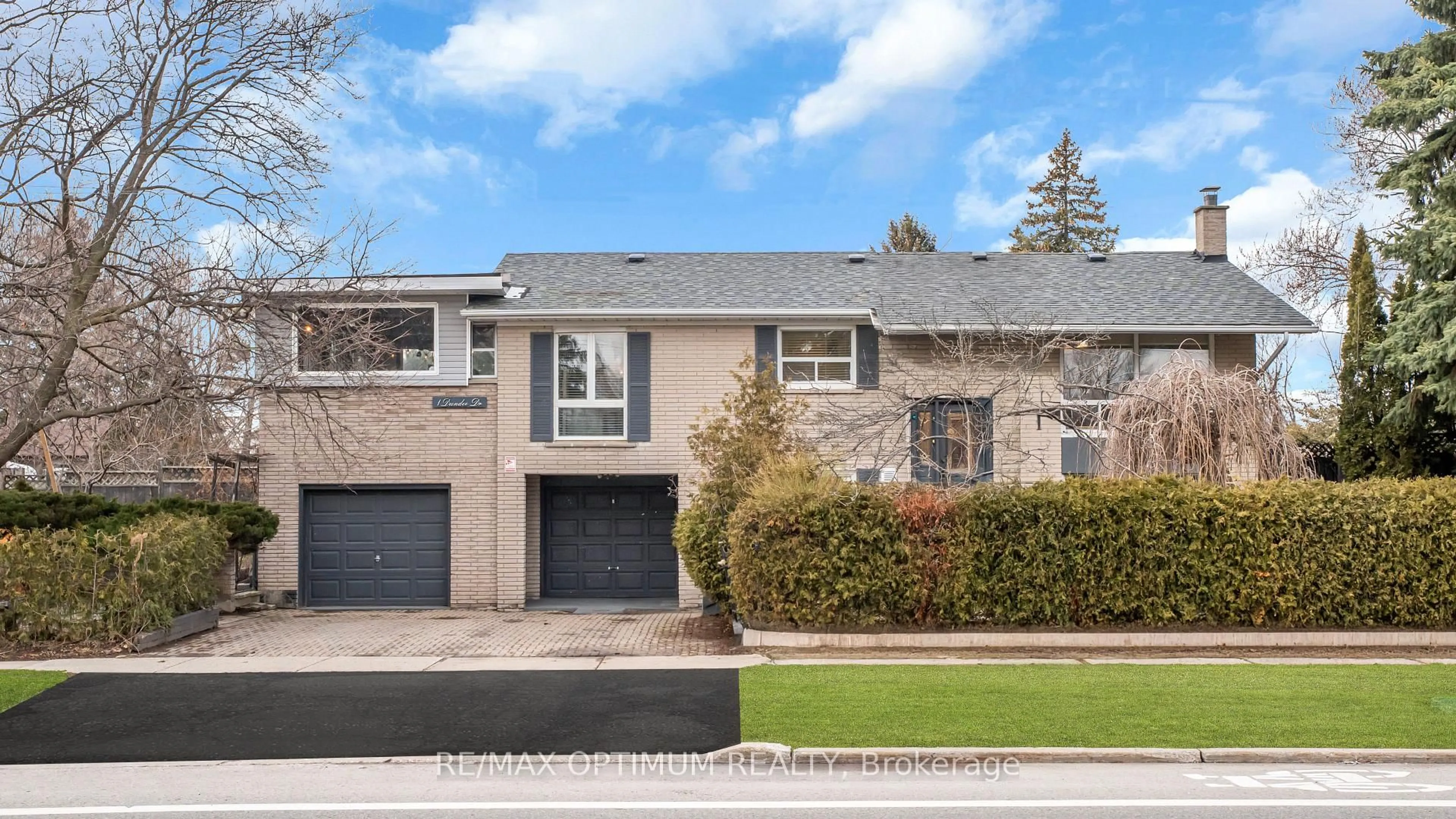 Home with brick exterior material, street for 1 Dundee Dr, Toronto Ontario M3J 1H5