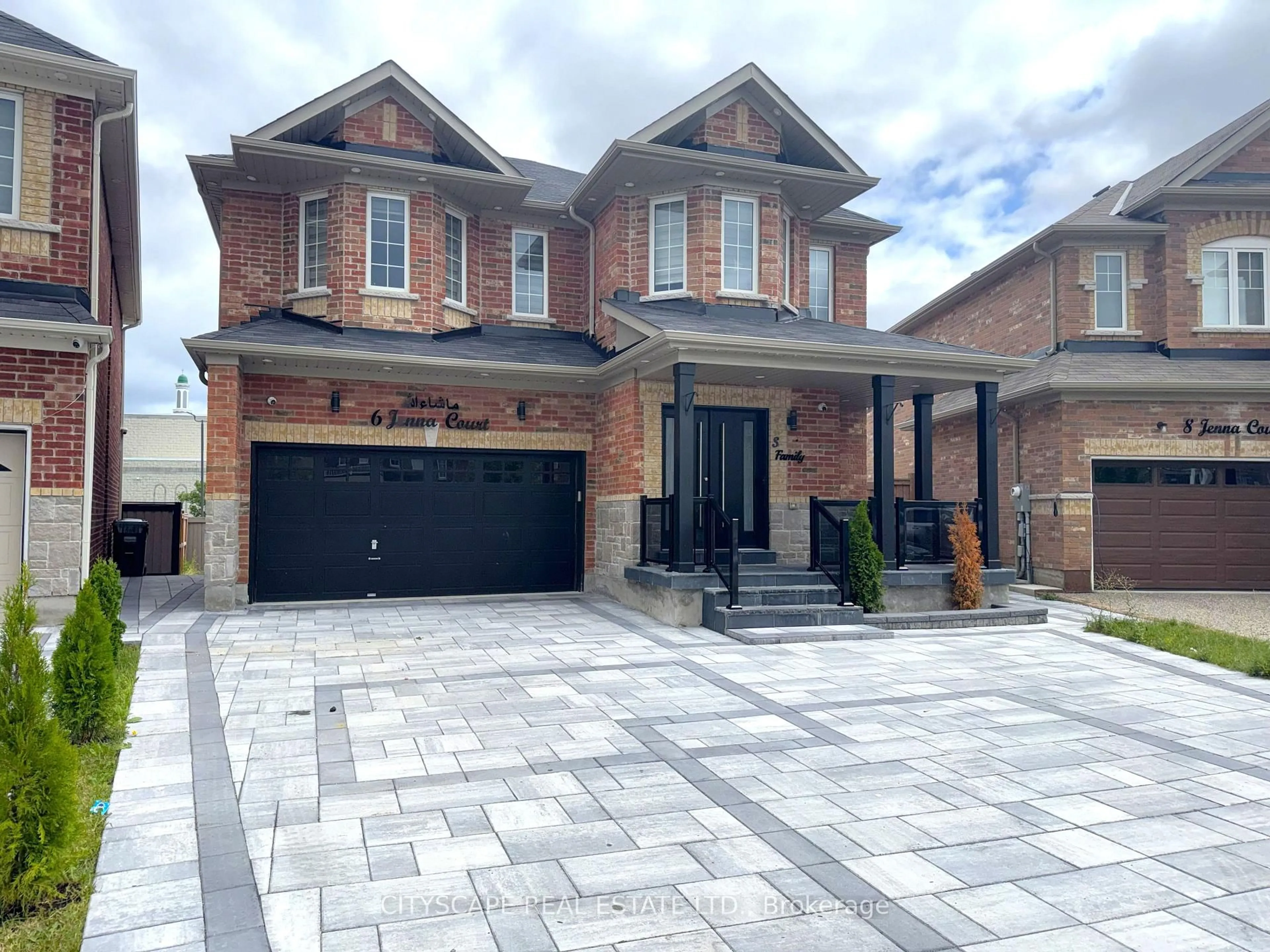 Home with brick exterior material, street for 6 Jenna Crt, Brampton Ontario L6R 3P5