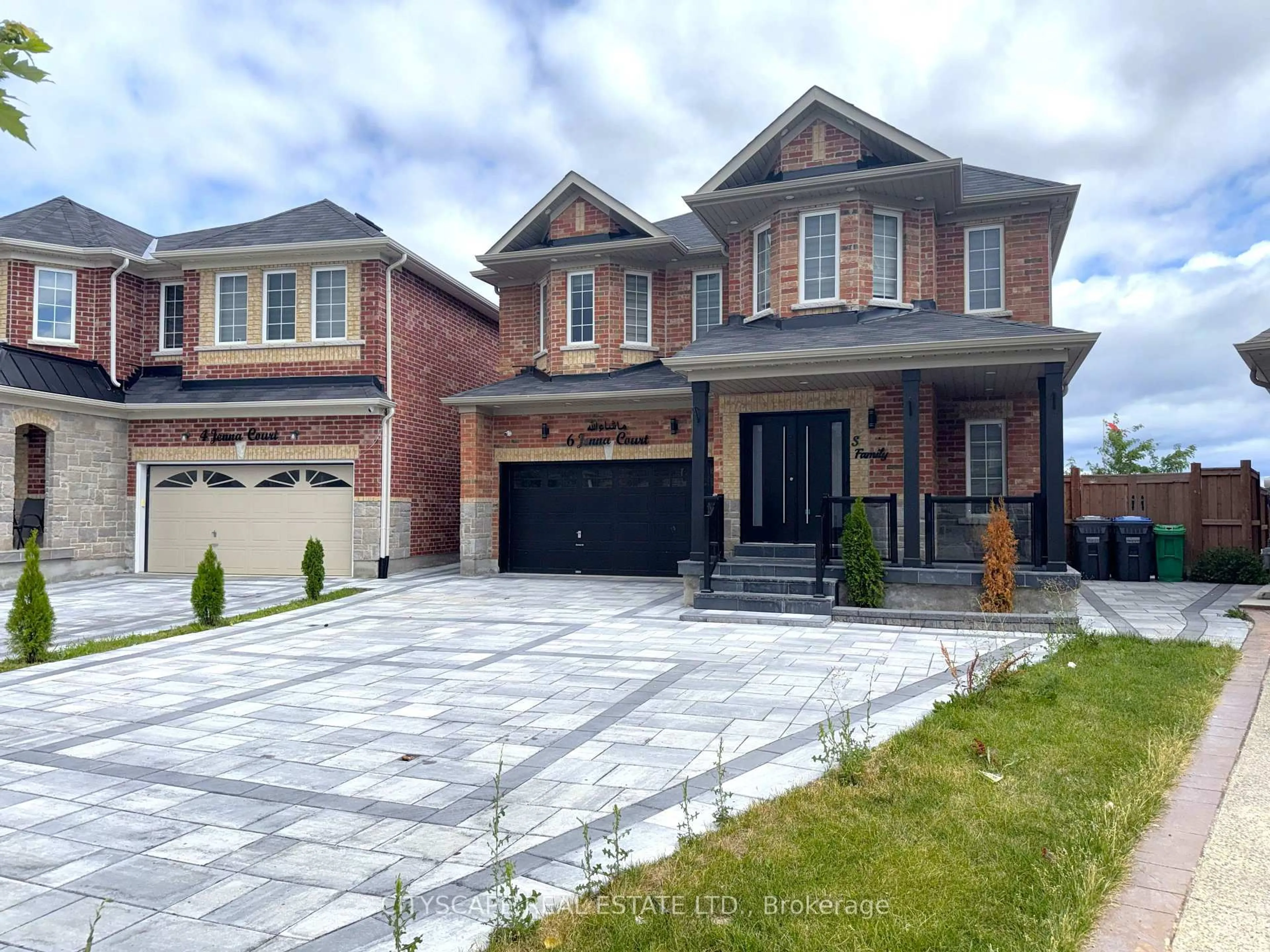 Home with brick exterior material, street for 6 Jenna Crt, Brampton Ontario L6R 3P5