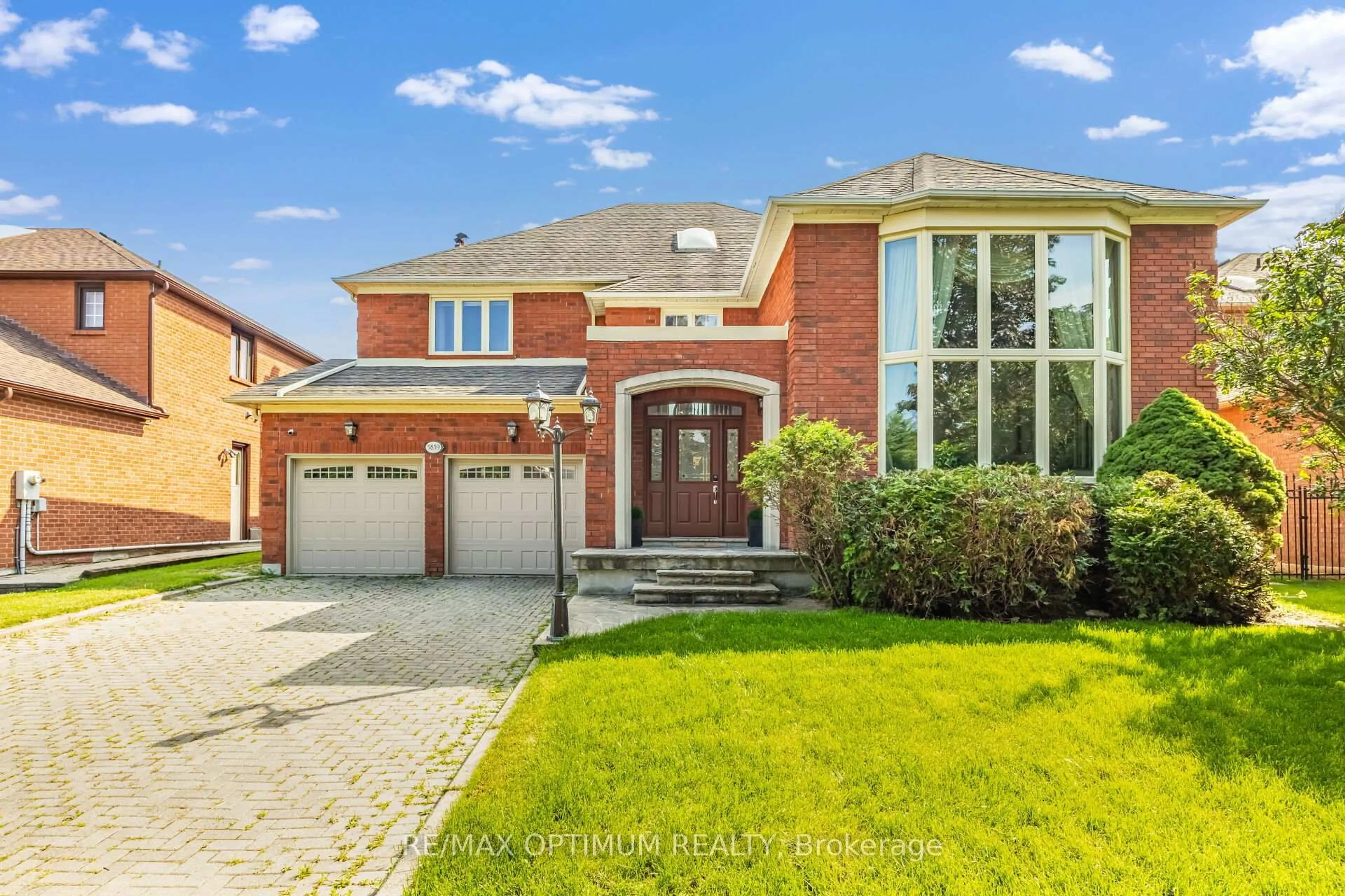 Home with brick exterior material, street for 5859 Riverside Pl, Mississauga Ontario L5M 4X1