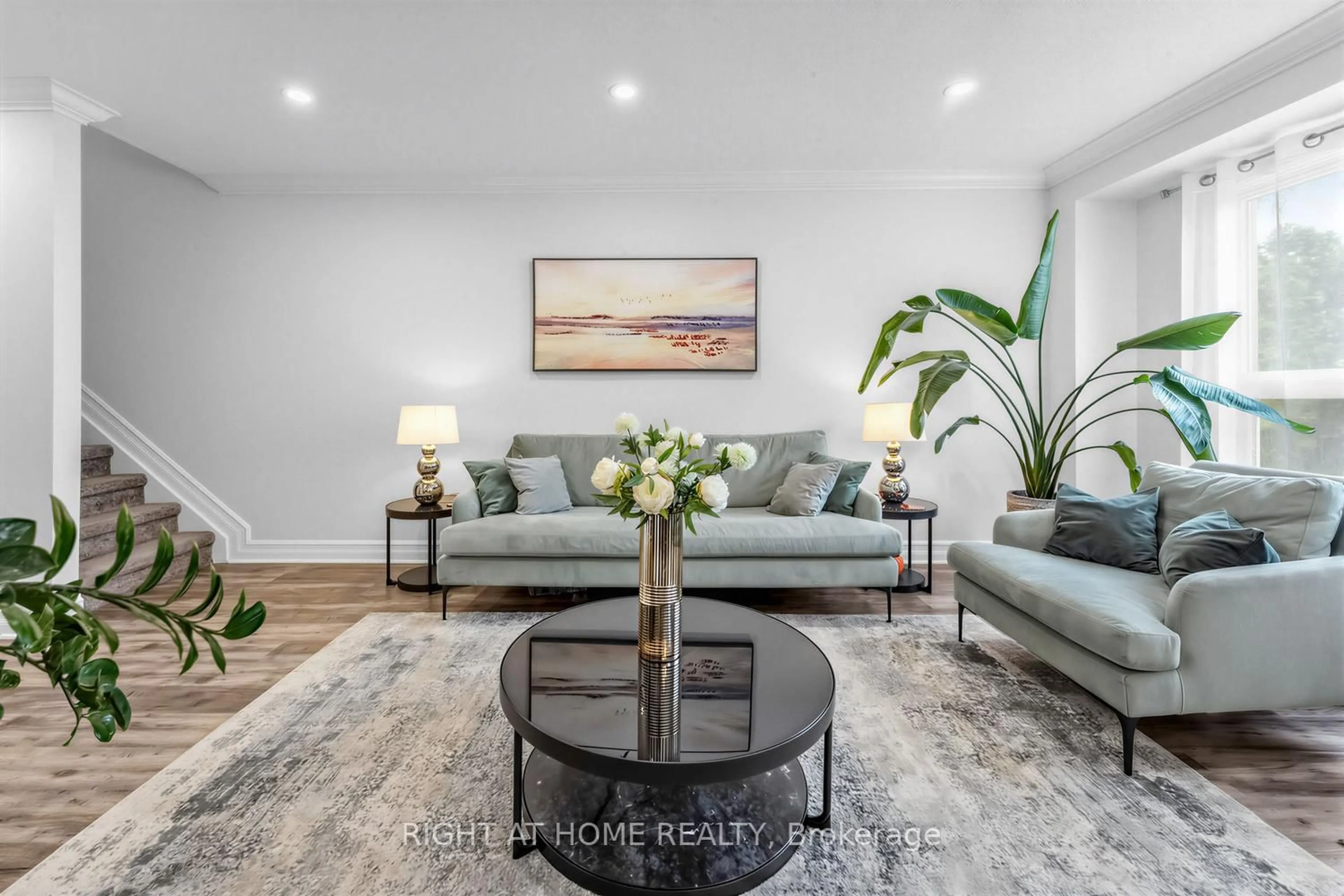 Living room with furniture, unknown for 2065 Amherst Heights Crt #21, Burlington Ontario L7P 4R8