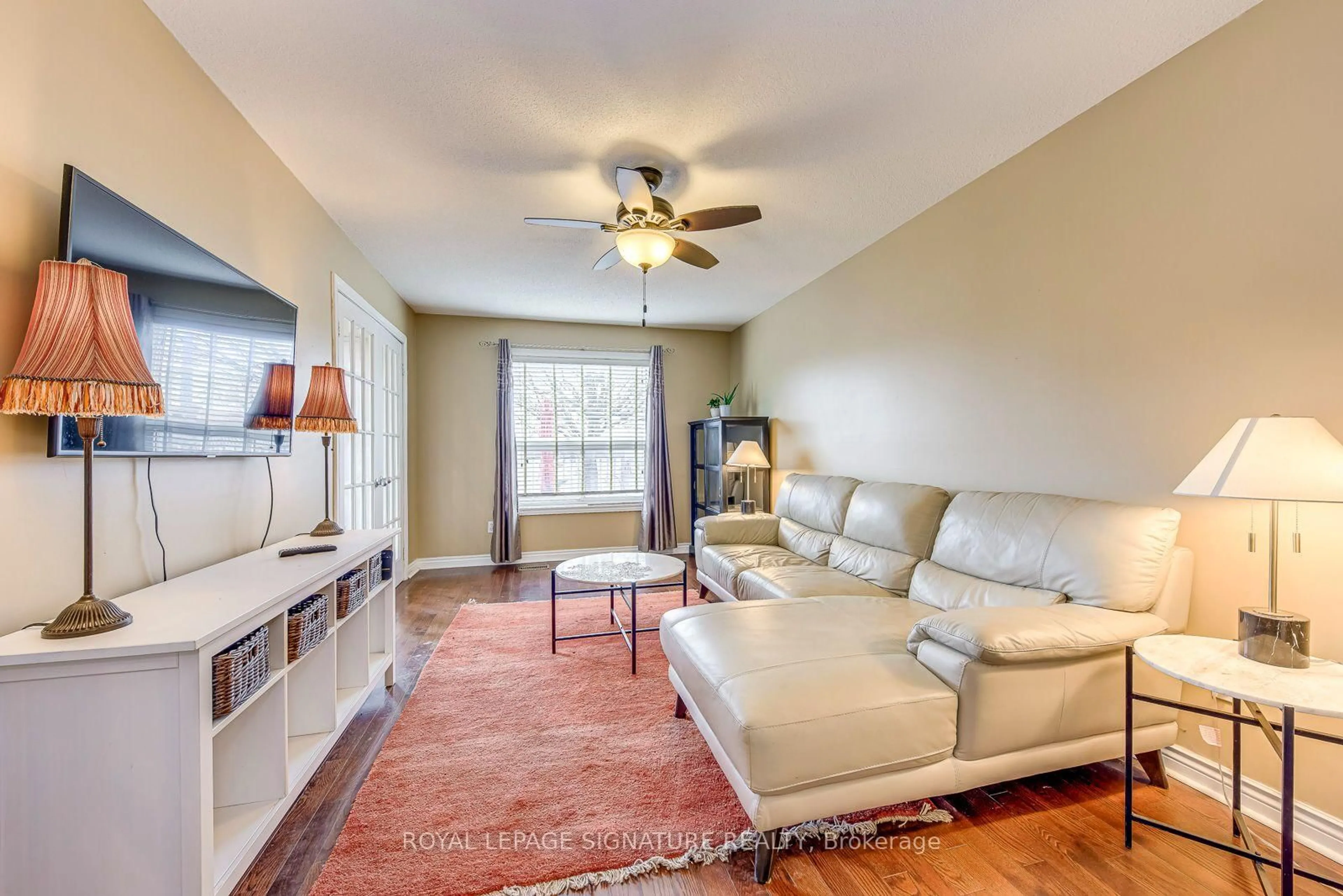 Living room with furniture, unknown for 6 Wood Circ, Caledon Ontario L7E 1R4