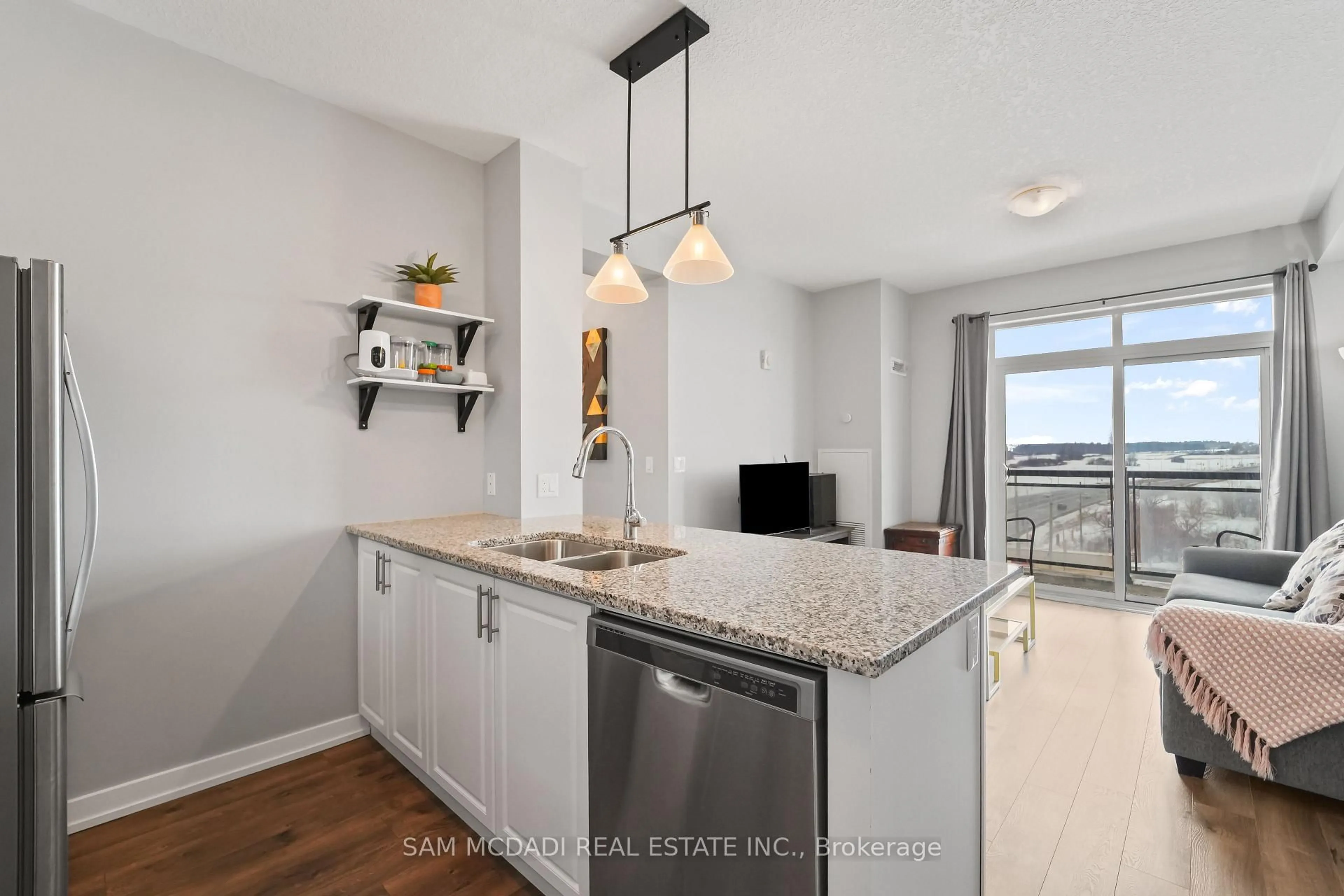 Open concept kitchen, unknown for 2490 Old Bronte Rd #622, Oakville Ontario L6M 0Y5