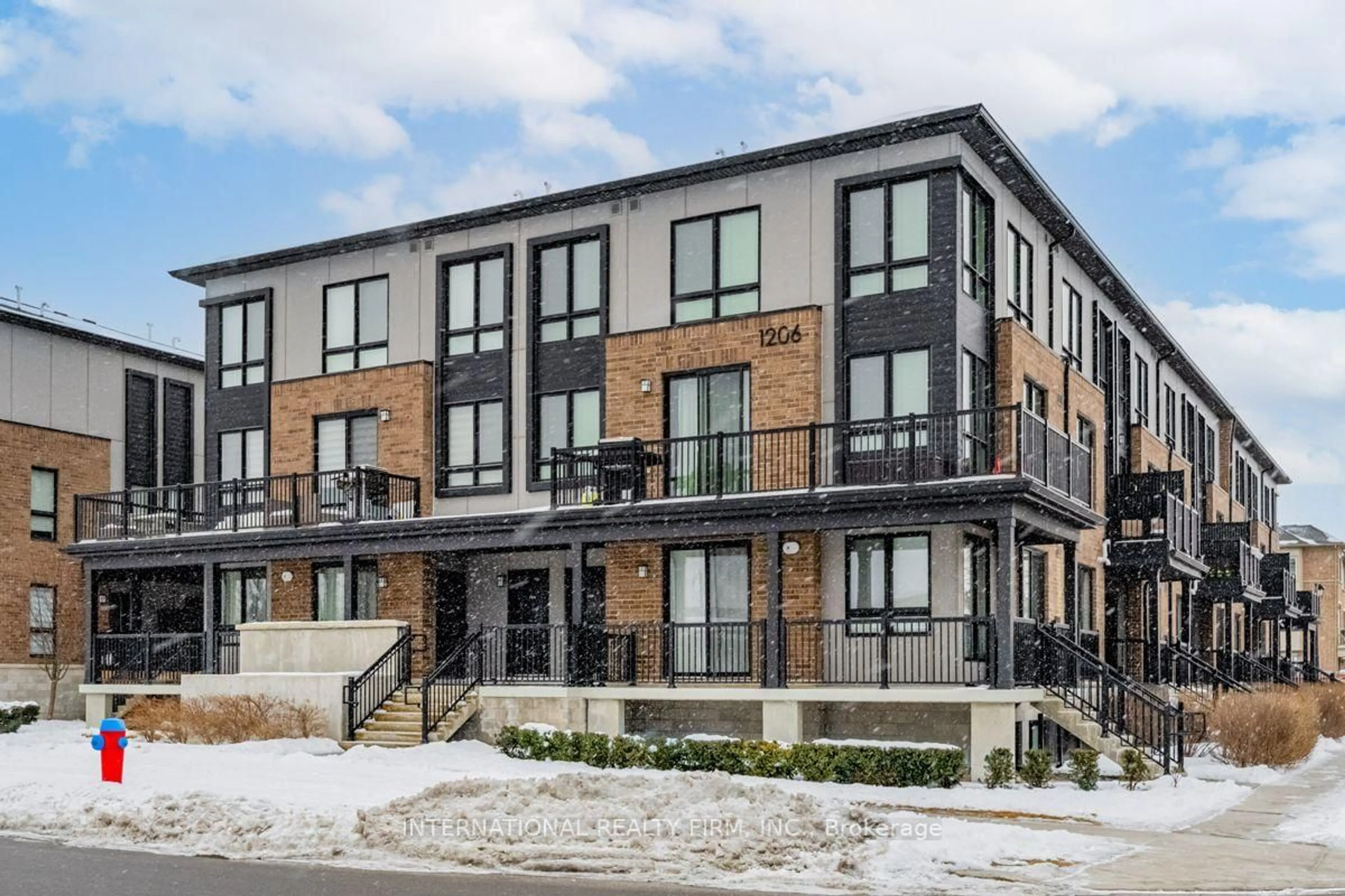 Home with brick exterior material, unknown for 1206 Main St #211, Milton Ontario L9T 9K6