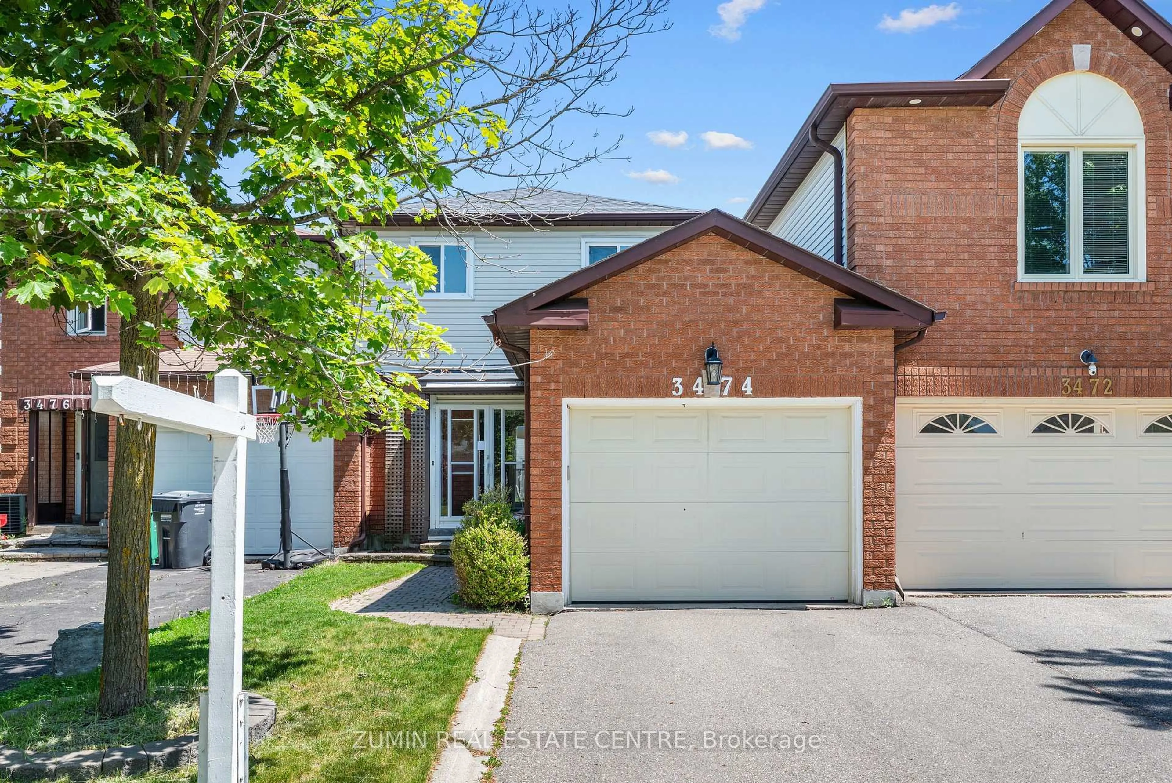 Home with brick exterior material, street for 3474 Nighthawk Tr, Mississauga Ontario L5N 6G3