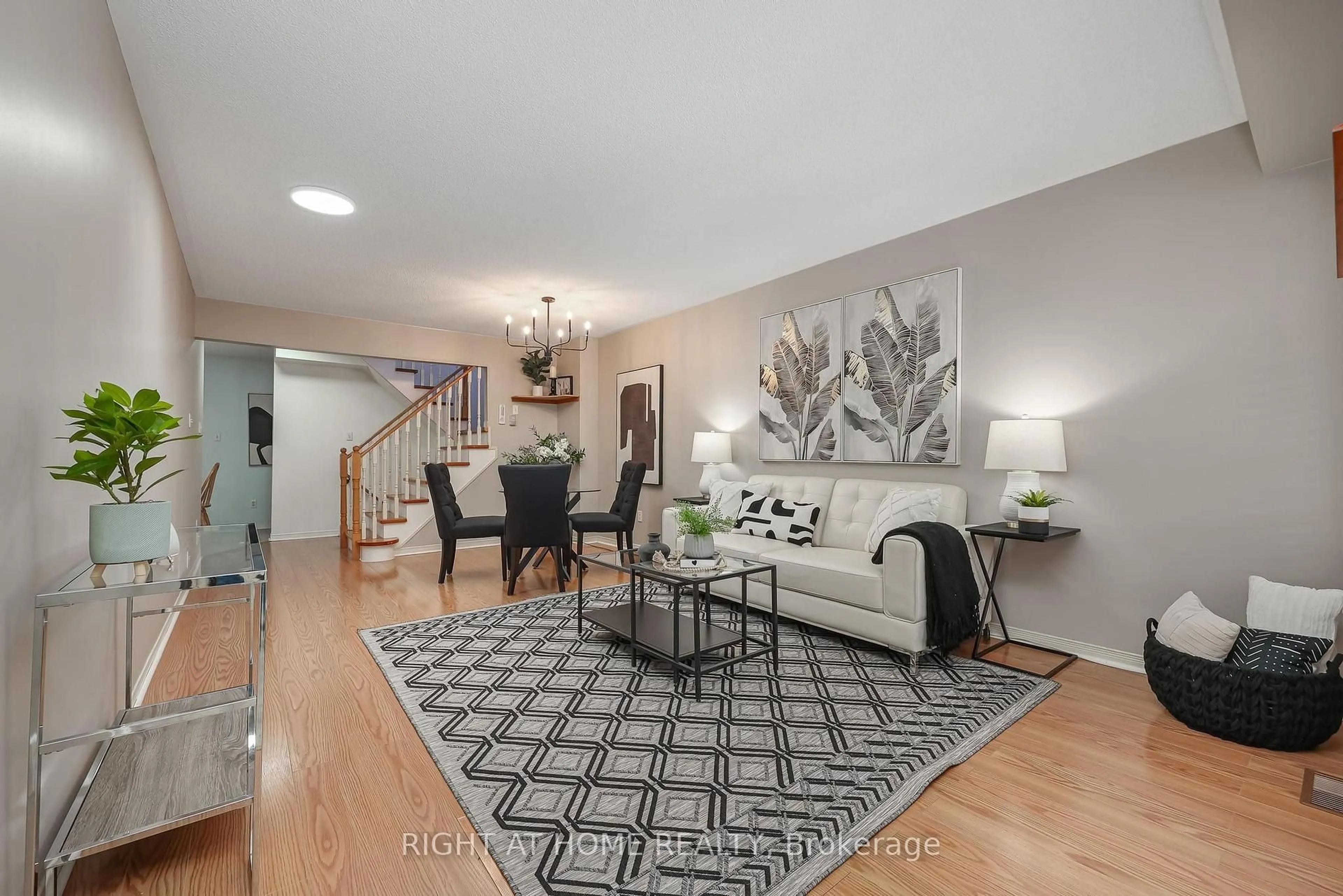 Living room with furniture, unknown for 12 Anglers Catch Lane, Brampton Ontario L6R 2A5