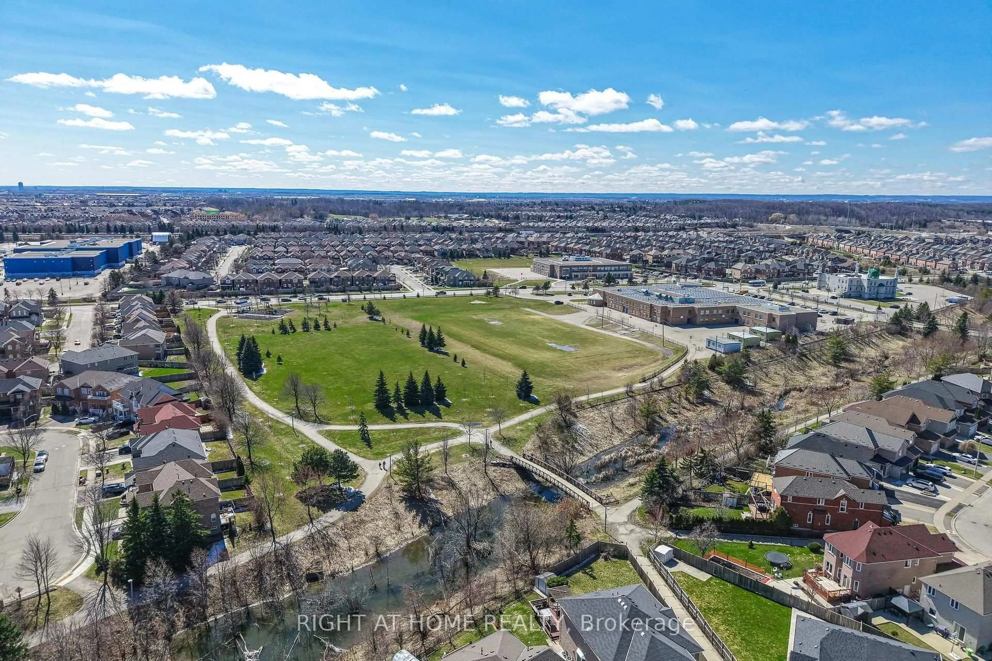 A pic from outside/outdoor area/front of a property/back of a property/a pic from drone, unknown for 12 Anglers Catch Lane, Brampton Ontario L6R 2A5
