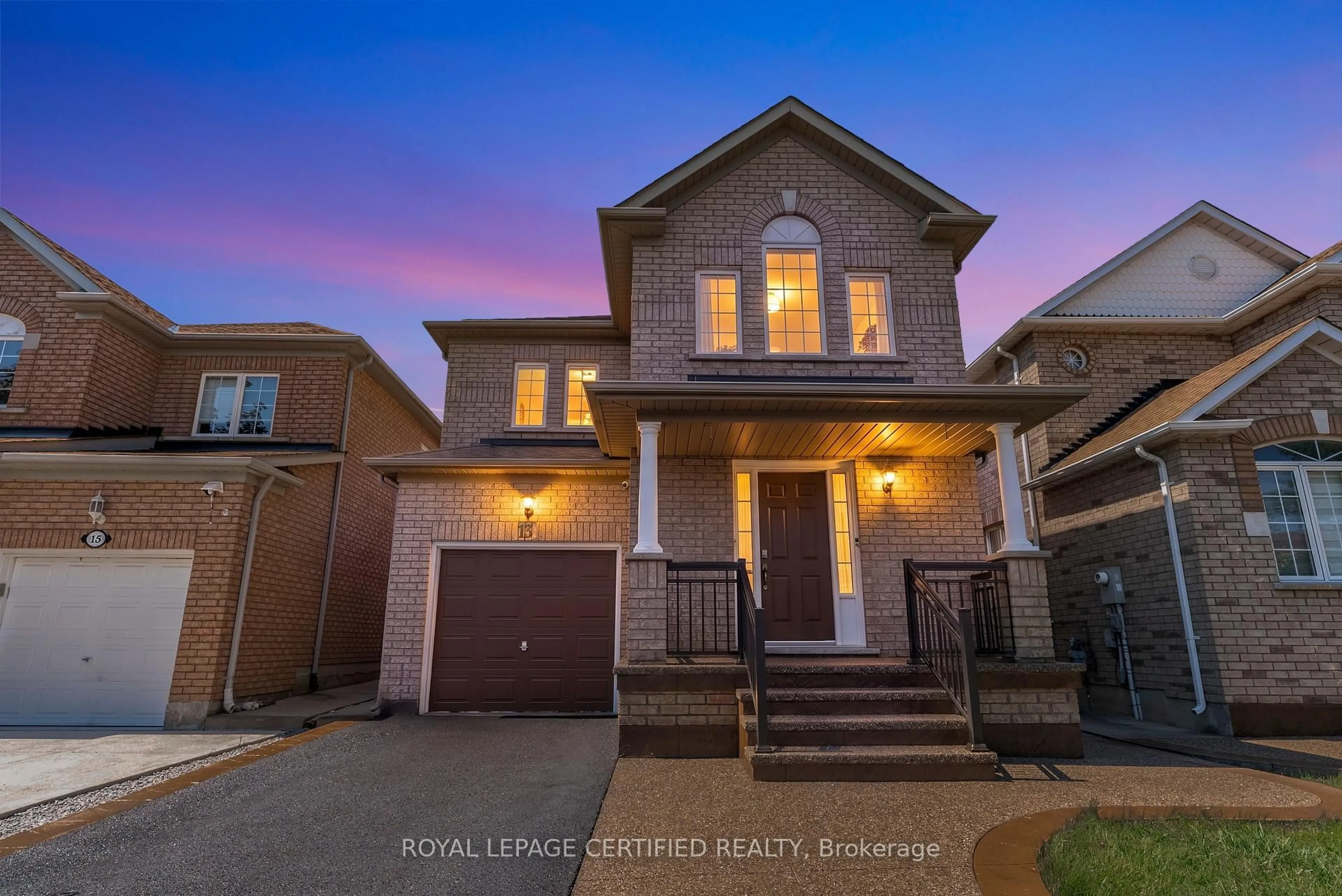 Home with brick exterior material, street for 13 Heartleaf Cres, Brampton Ontario L7A 2B9
