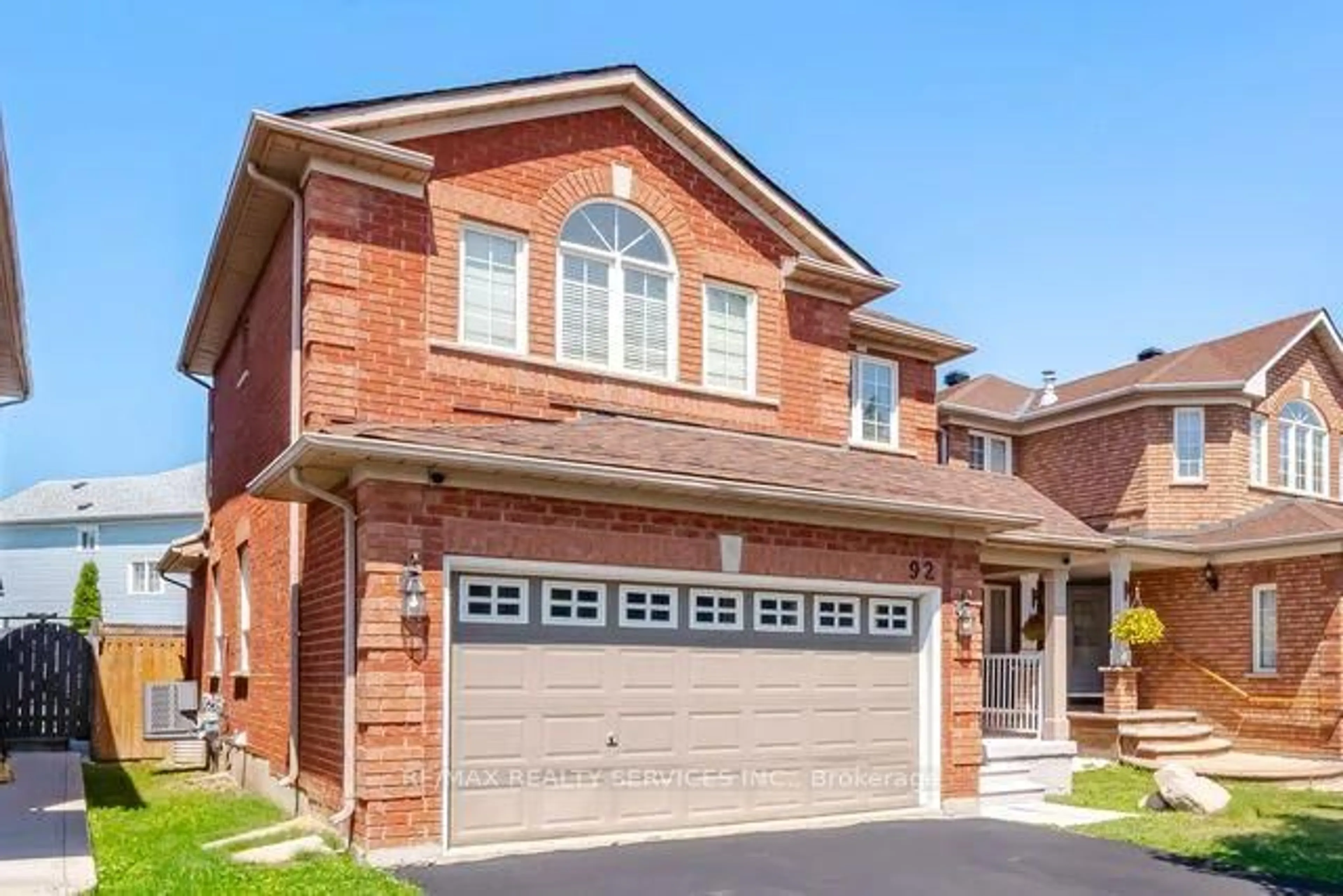 Home with brick exterior material, street for 92 Orchid Dr, Brampton Ontario L7A 2C4