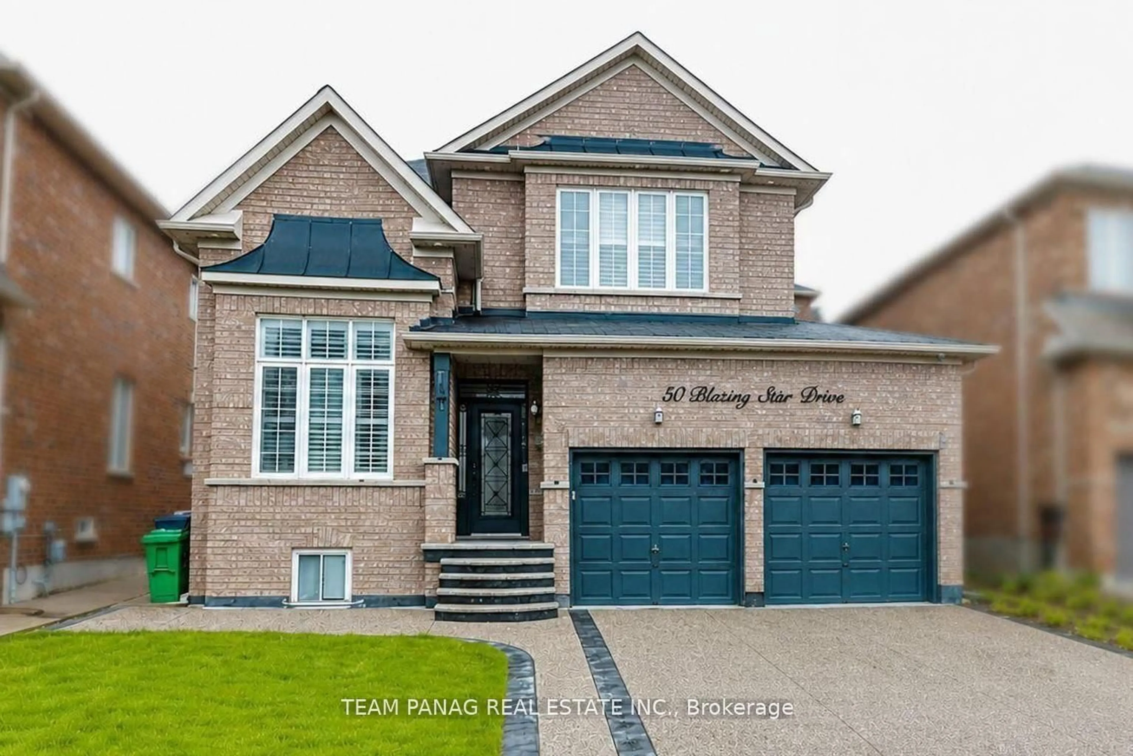 Home with brick exterior material, street for 50 Blazing Star Dr, Brampton Ontario L6R 3E7