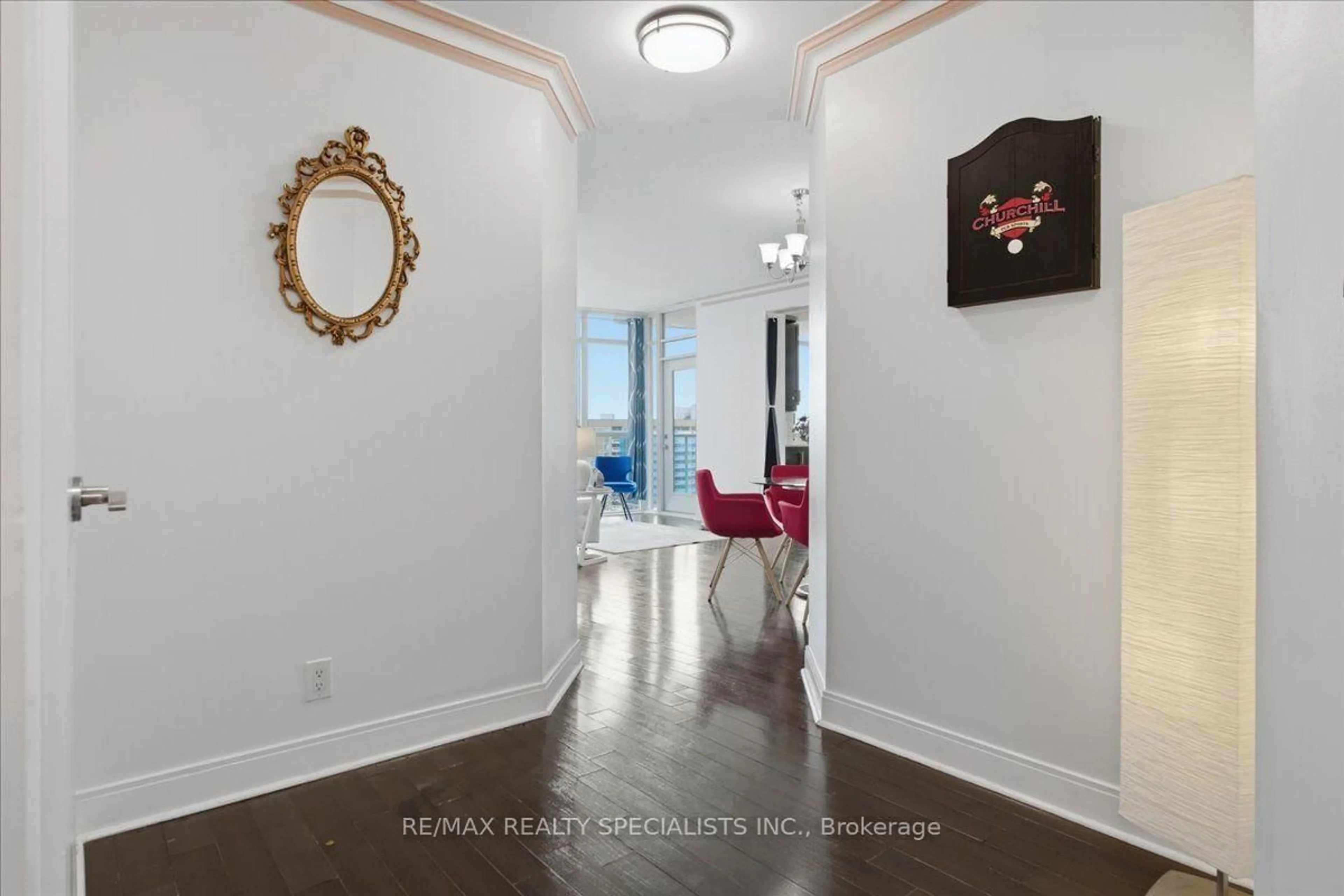 Indoor entryway for 70 Absolute Ave #1503, Mississauga Ontario L4Z 0A4