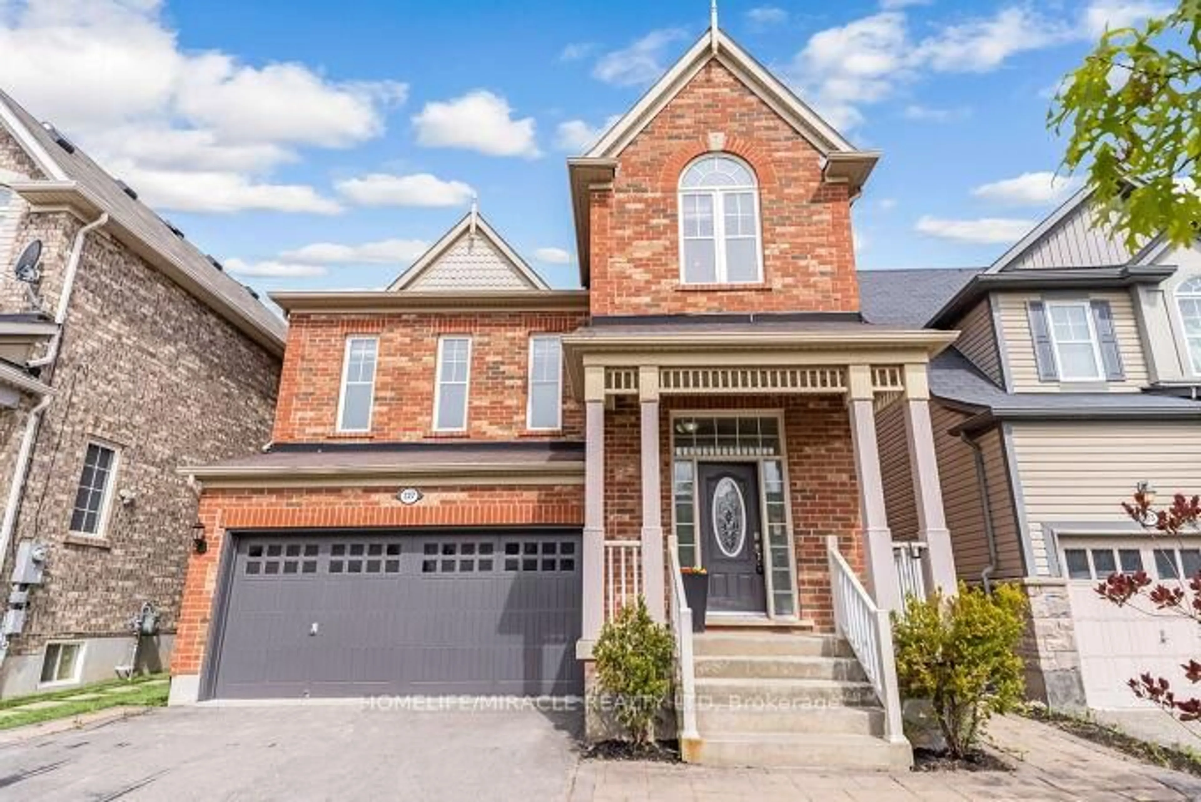 Home with brick exterior material, street for 327 Pringle Ave, Milton Ontario L9T 7M5