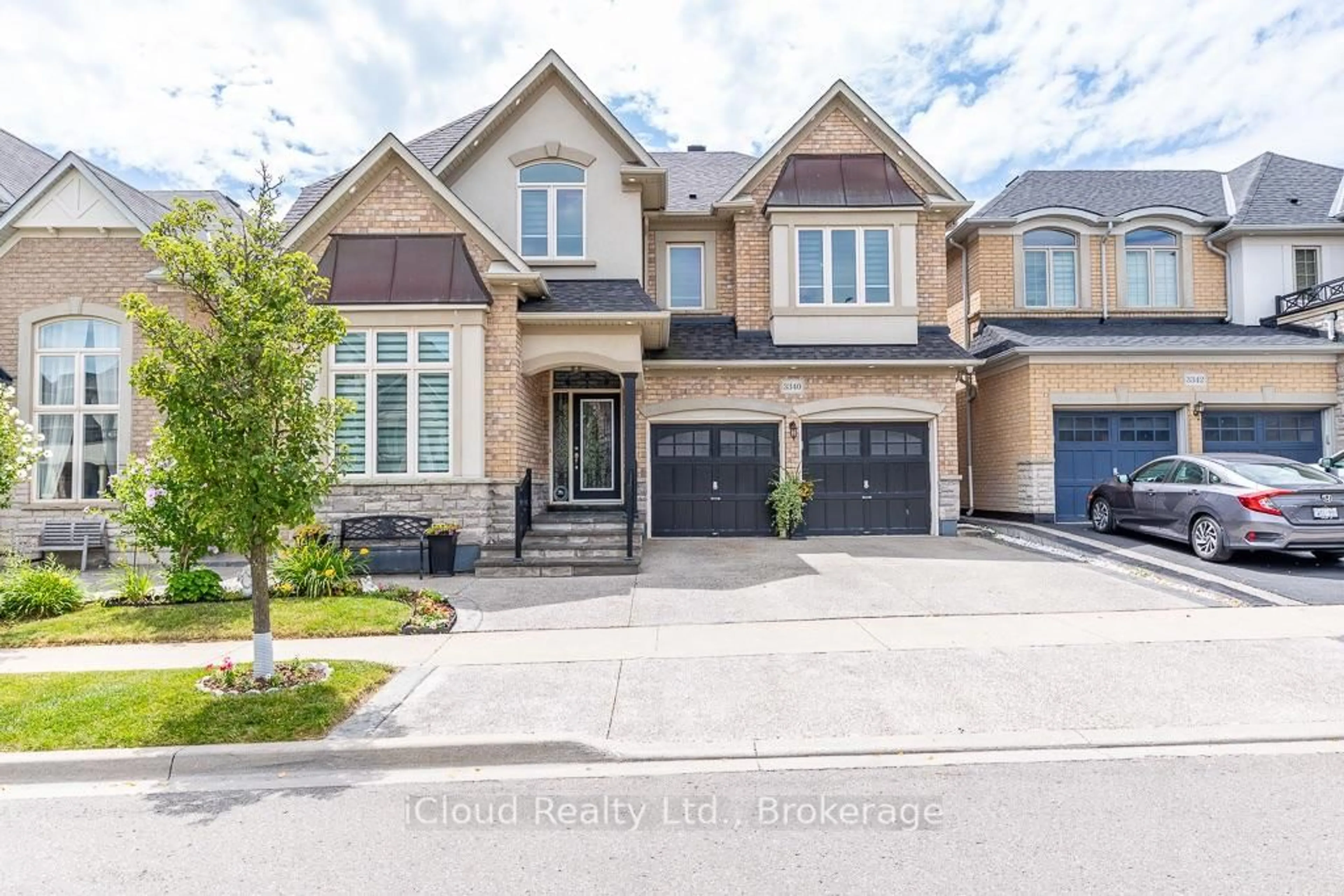 Home with brick exterior material, street for 3340 Ferris St, Burlington Ontario L7M 0J8
