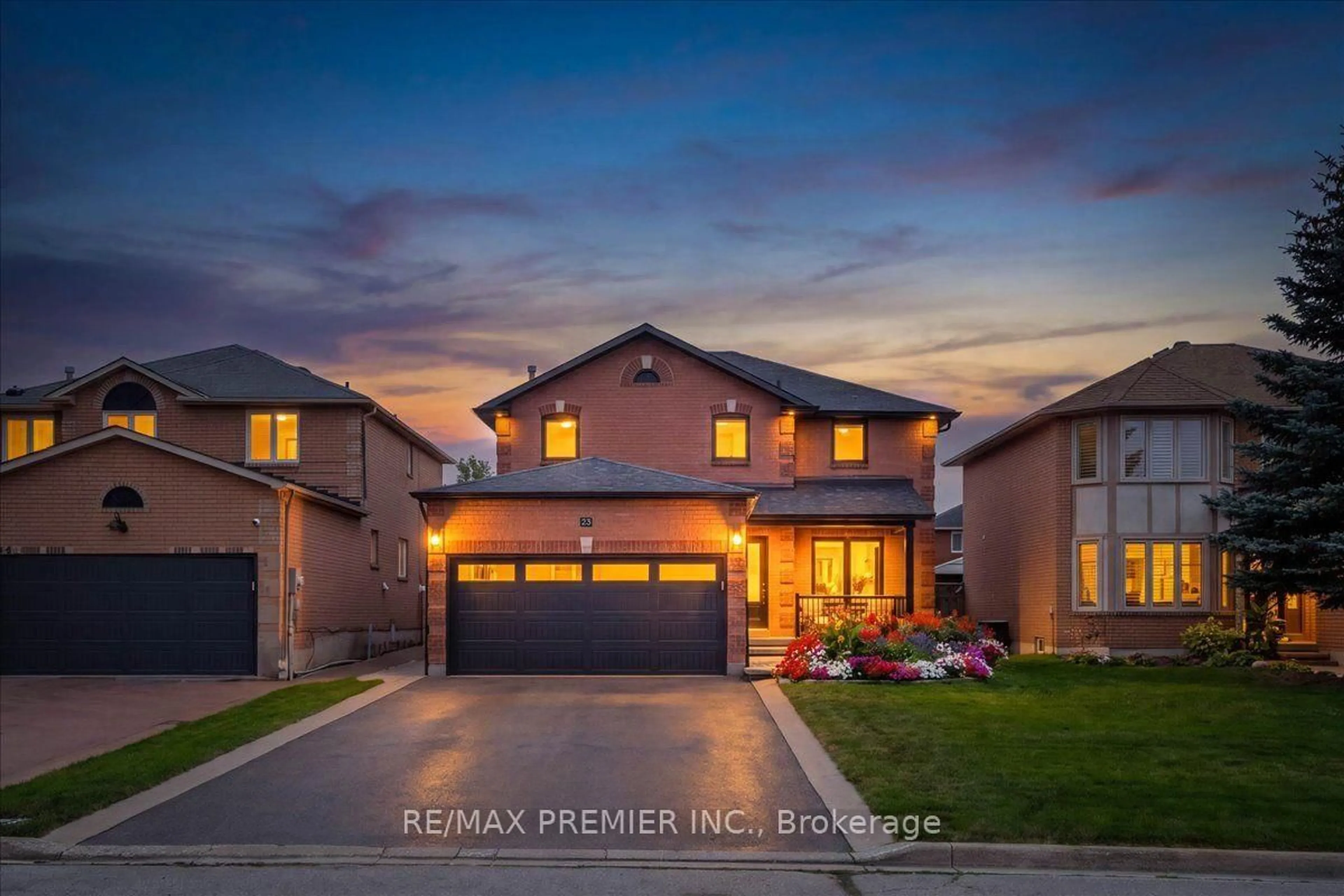 Home with brick exterior material, street for 23 Berrydown Dr, Caledon Ontario L7E 1P9