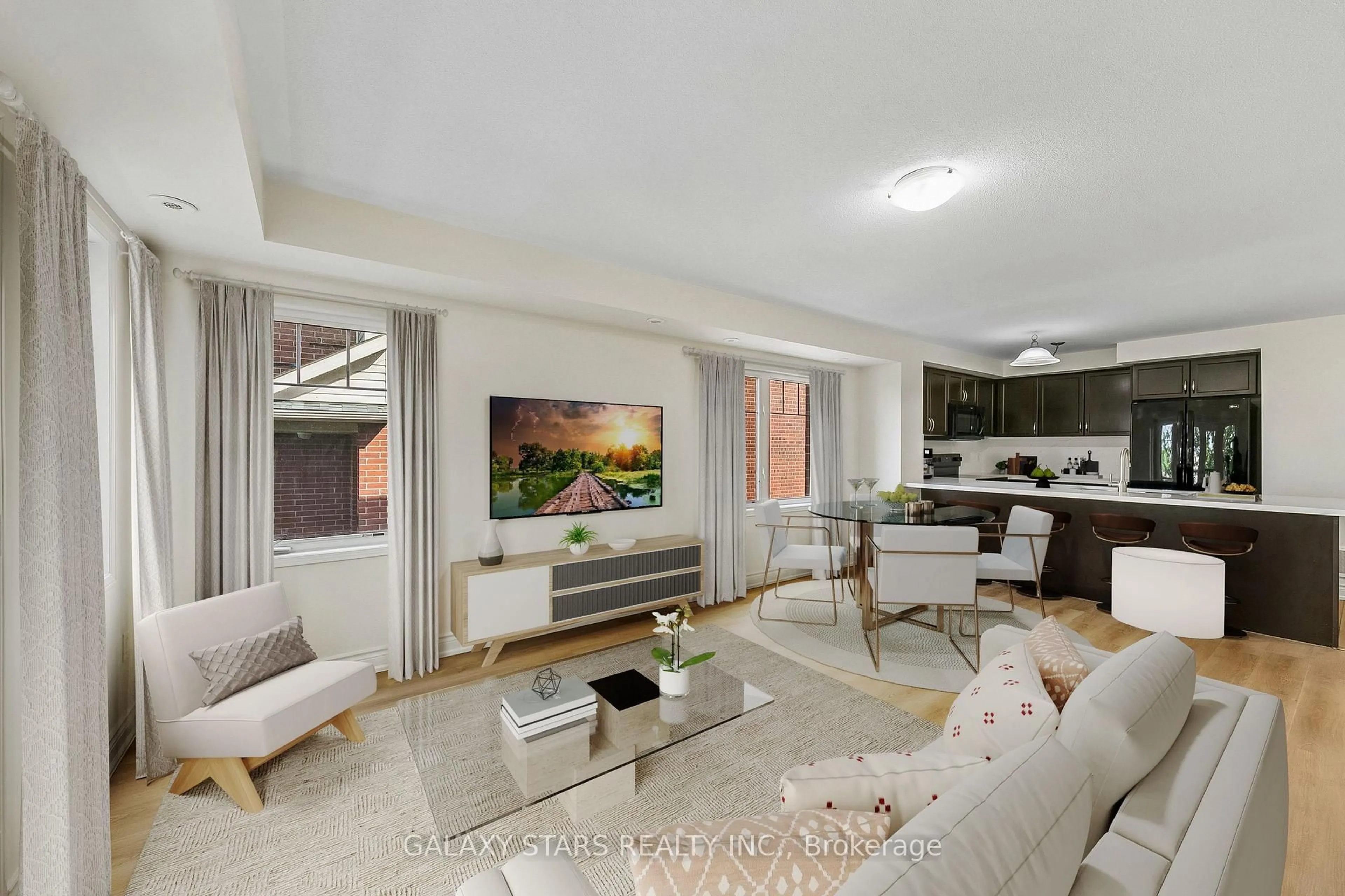 Living room with furniture, unknown for 5725 Tenth Line #16, Mississauga Ontario L5W 0P7
