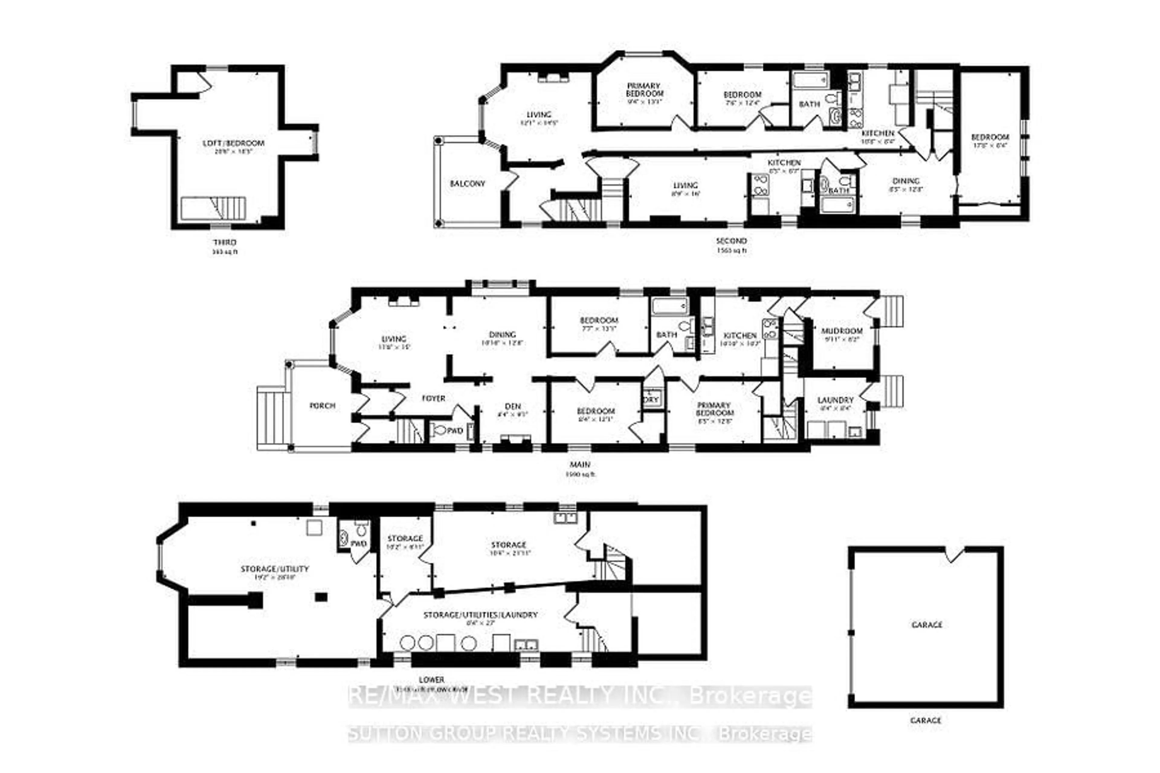 Floor plan for 328 High Park Ave, Toronto Ontario M6P 2S7