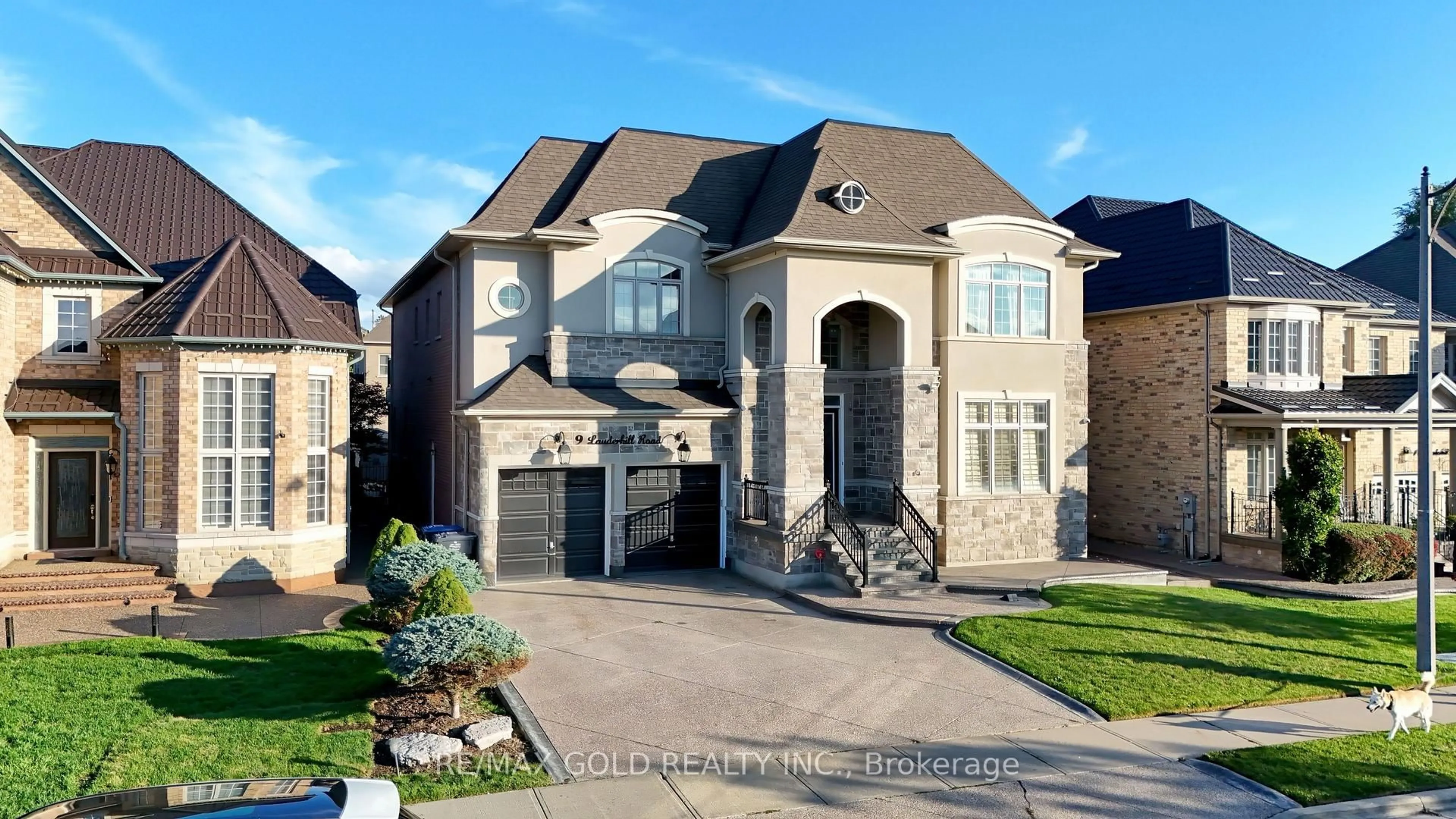 Home with brick exterior material, street for 9 Lauderhill Rd, Brampton Ontario L6P 2Z1