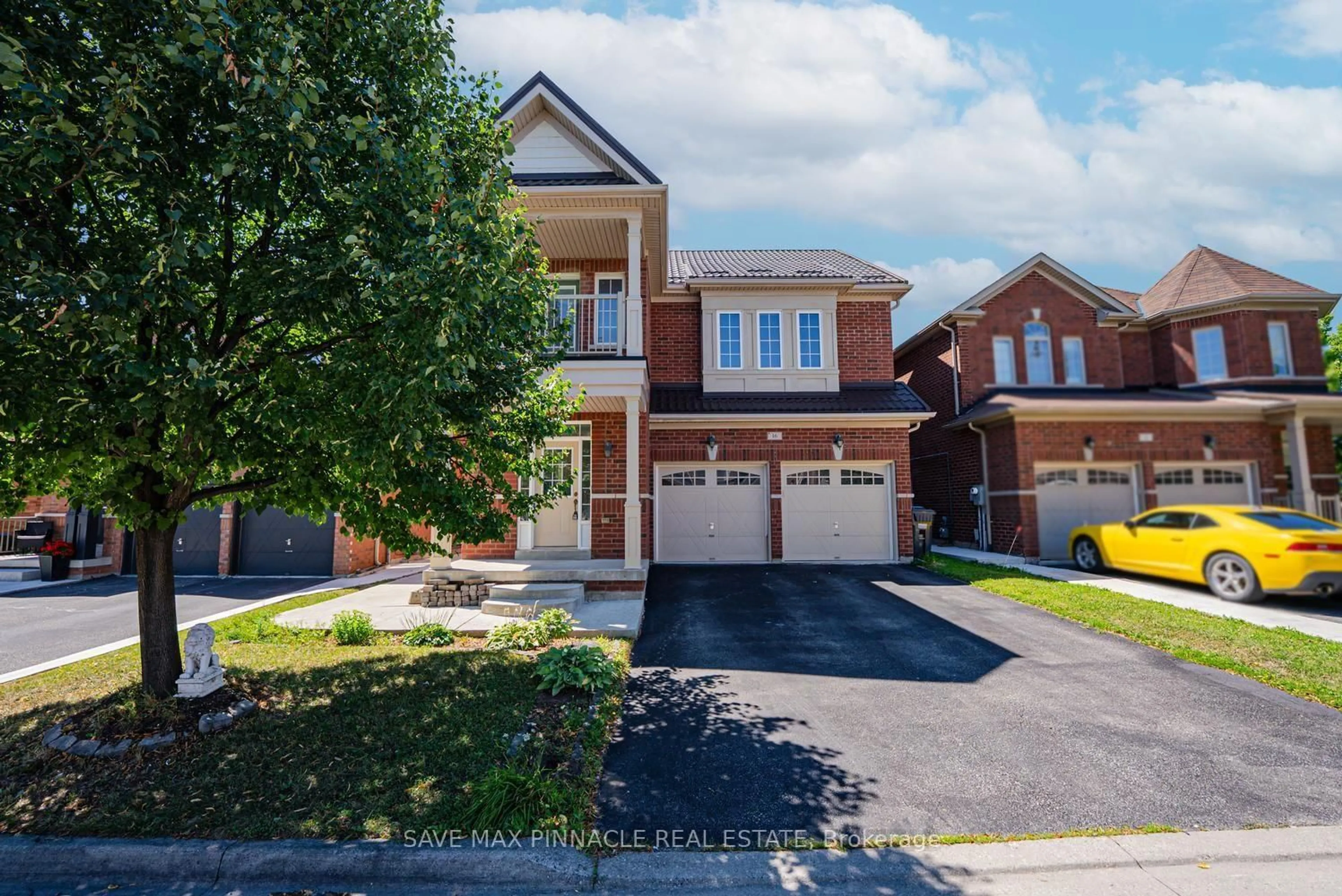 Home with brick exterior material, street for 16 Baby Pointe Tr, Brampton Ontario L7A 0W3