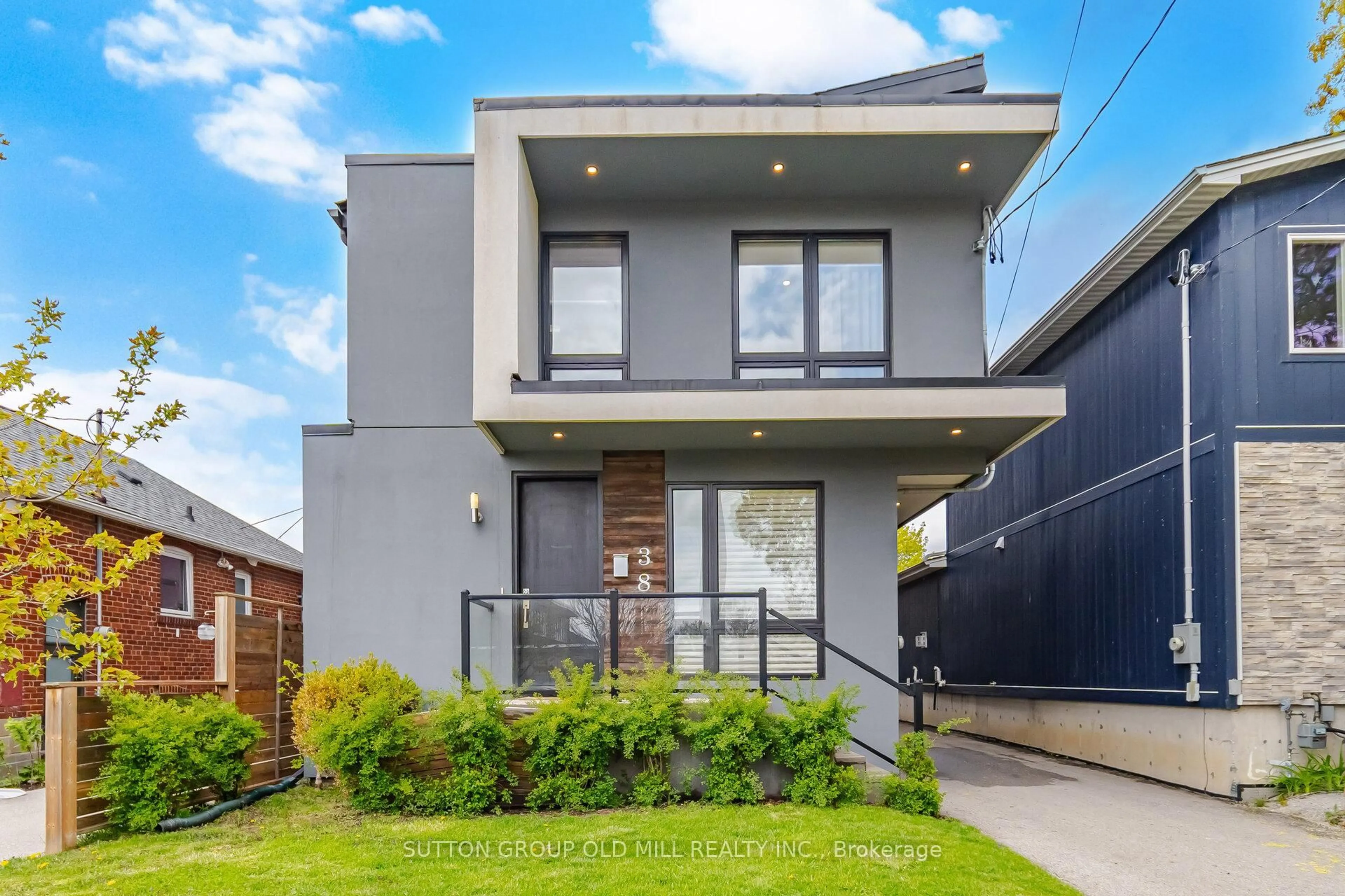 Home with brick exterior material, street for 38 Algoma St, Toronto Ontario M8Y 1C3