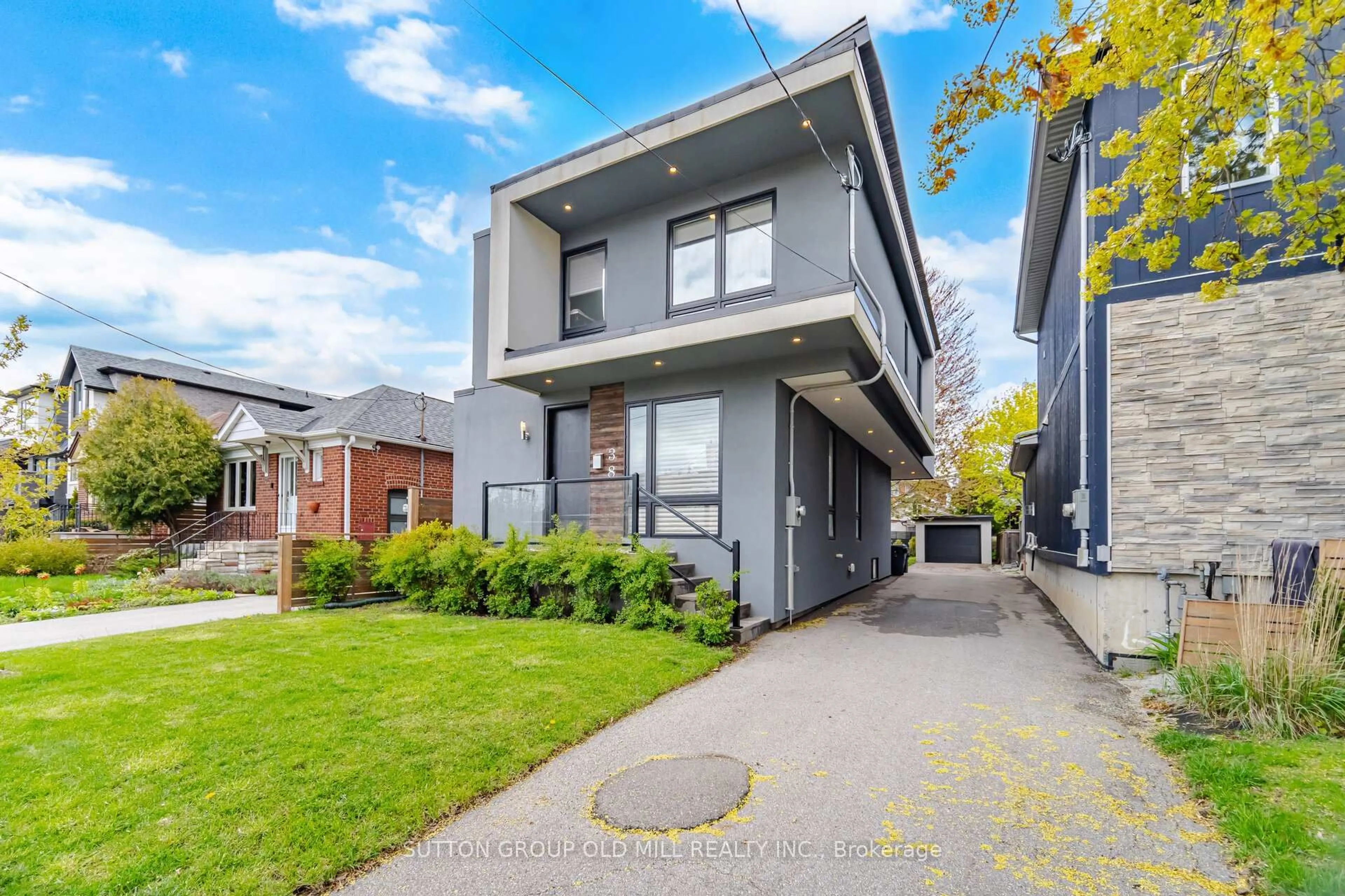 Home with brick exterior material, street for 38 Algoma St, Toronto Ontario M8Y 1C3