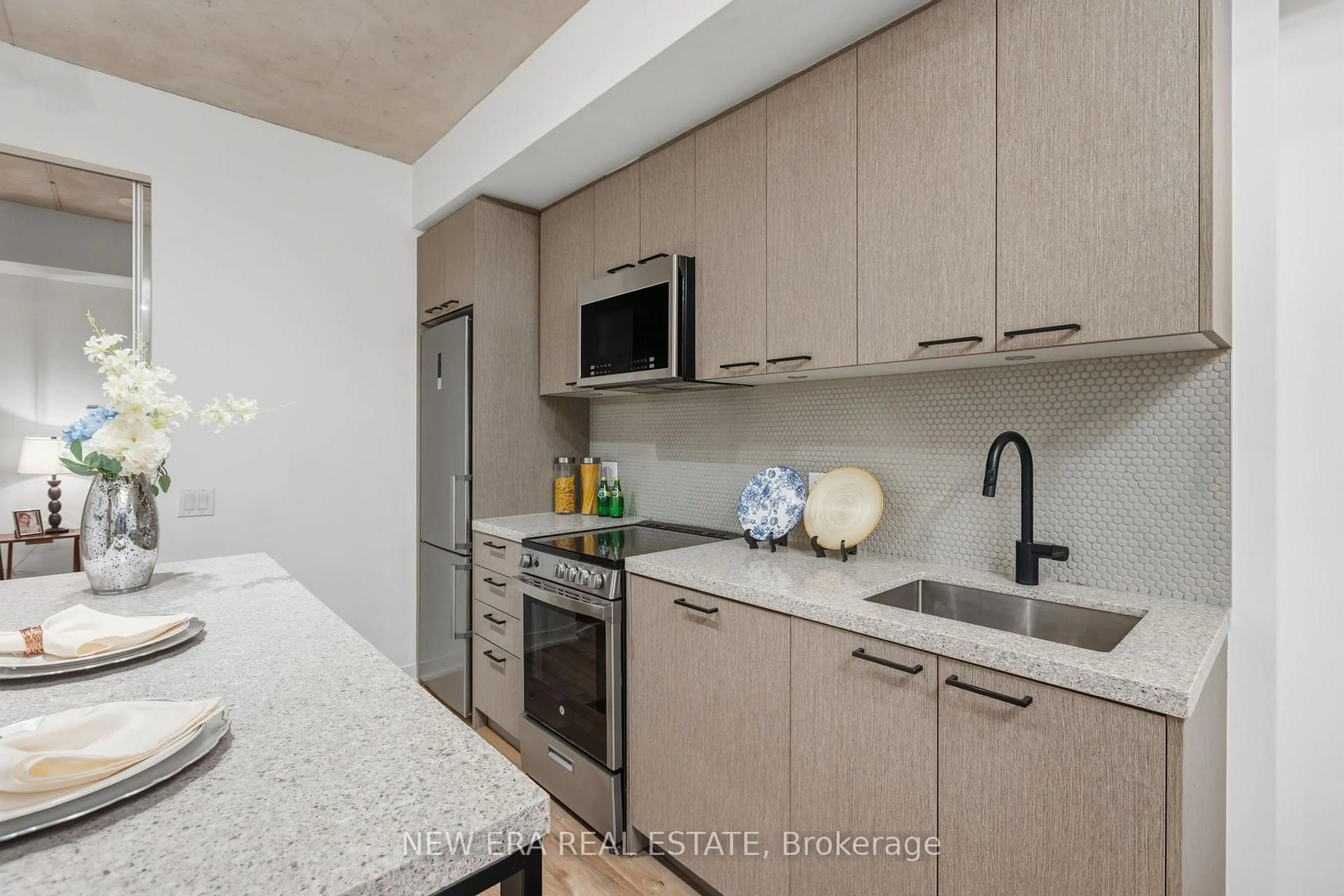 Standard kitchen, unknown for 1808 St. Clair Ave #301, Toronto Ontario M6N 1J5