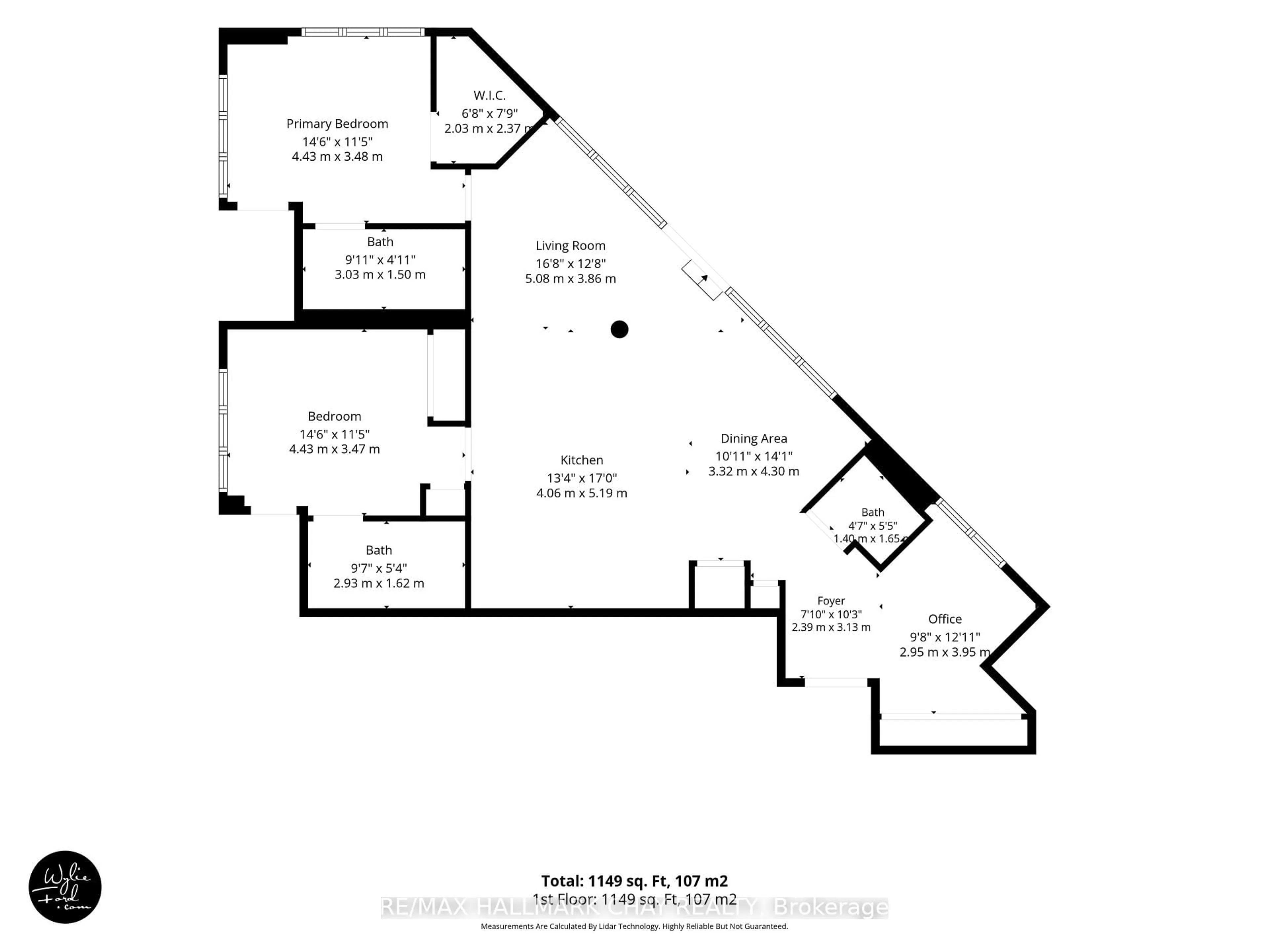 Floor plan for 38 Howard Park Ave #523, Toronto Ontario M6R 0A7