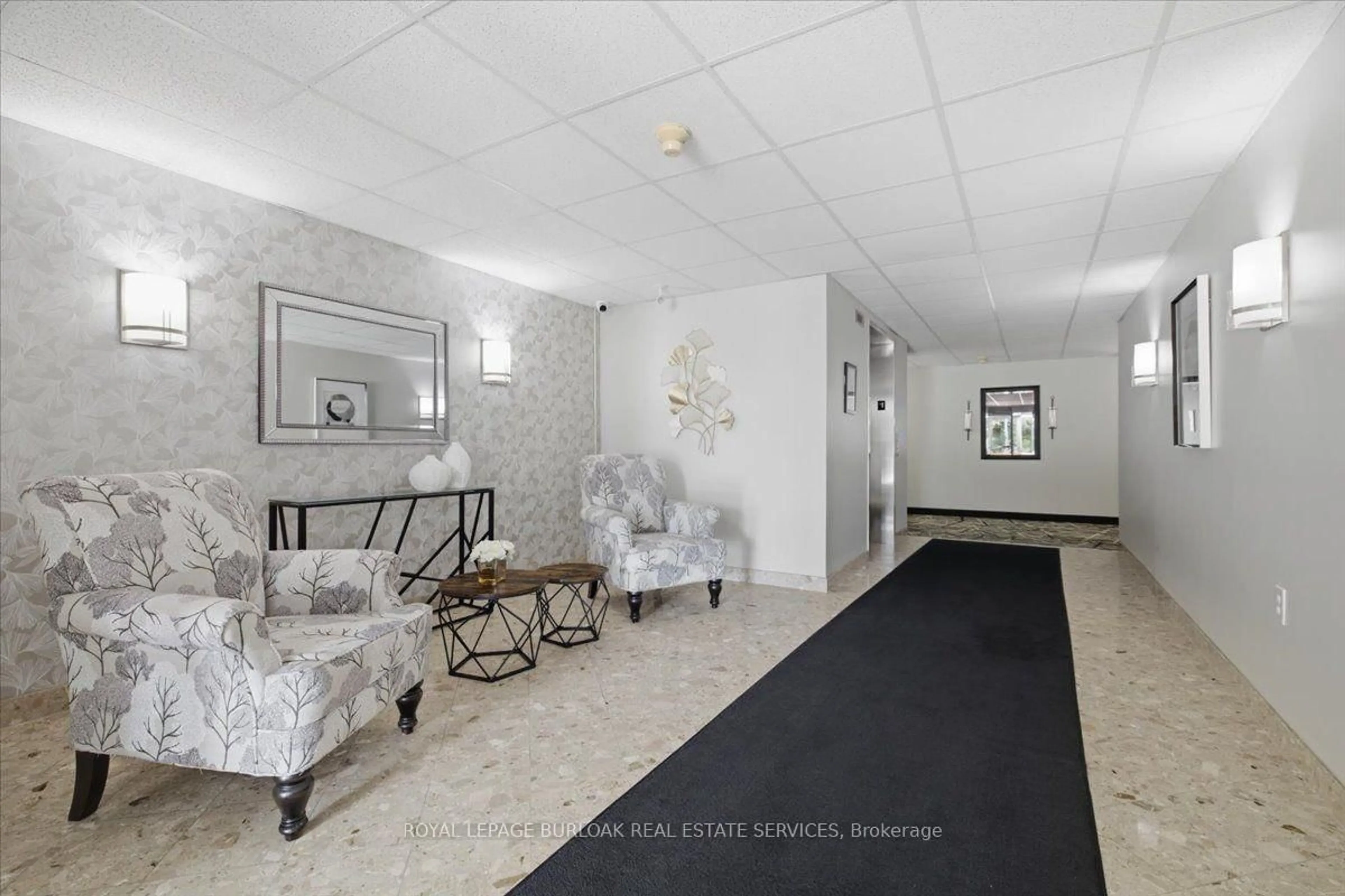 Lobby for 216 Plains Rd #E305, Burlington Ontario L7T 4K8