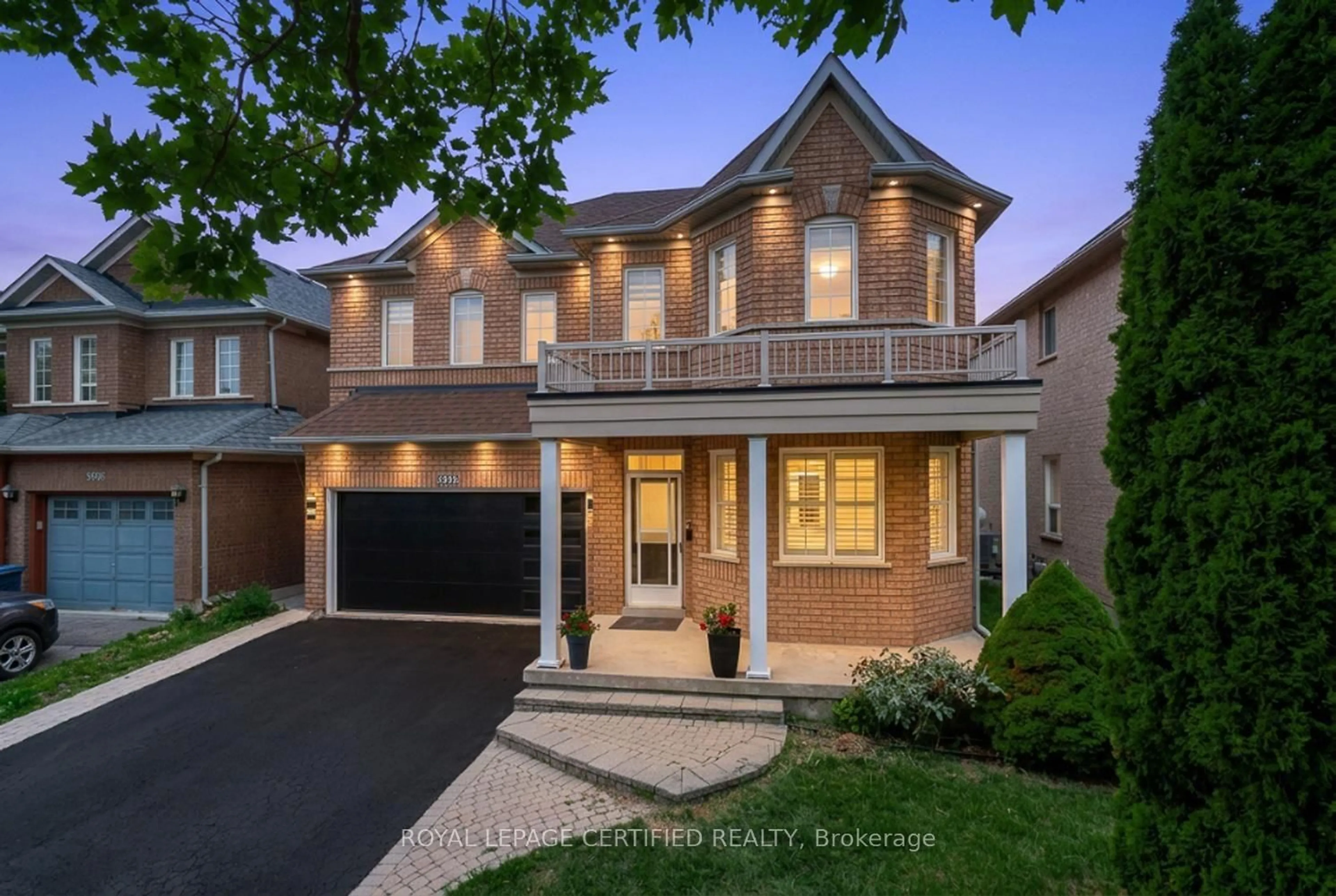 Home with brick exterior material, street for 5902 Agean Dr, Mississauga Ontario L5M 6R6